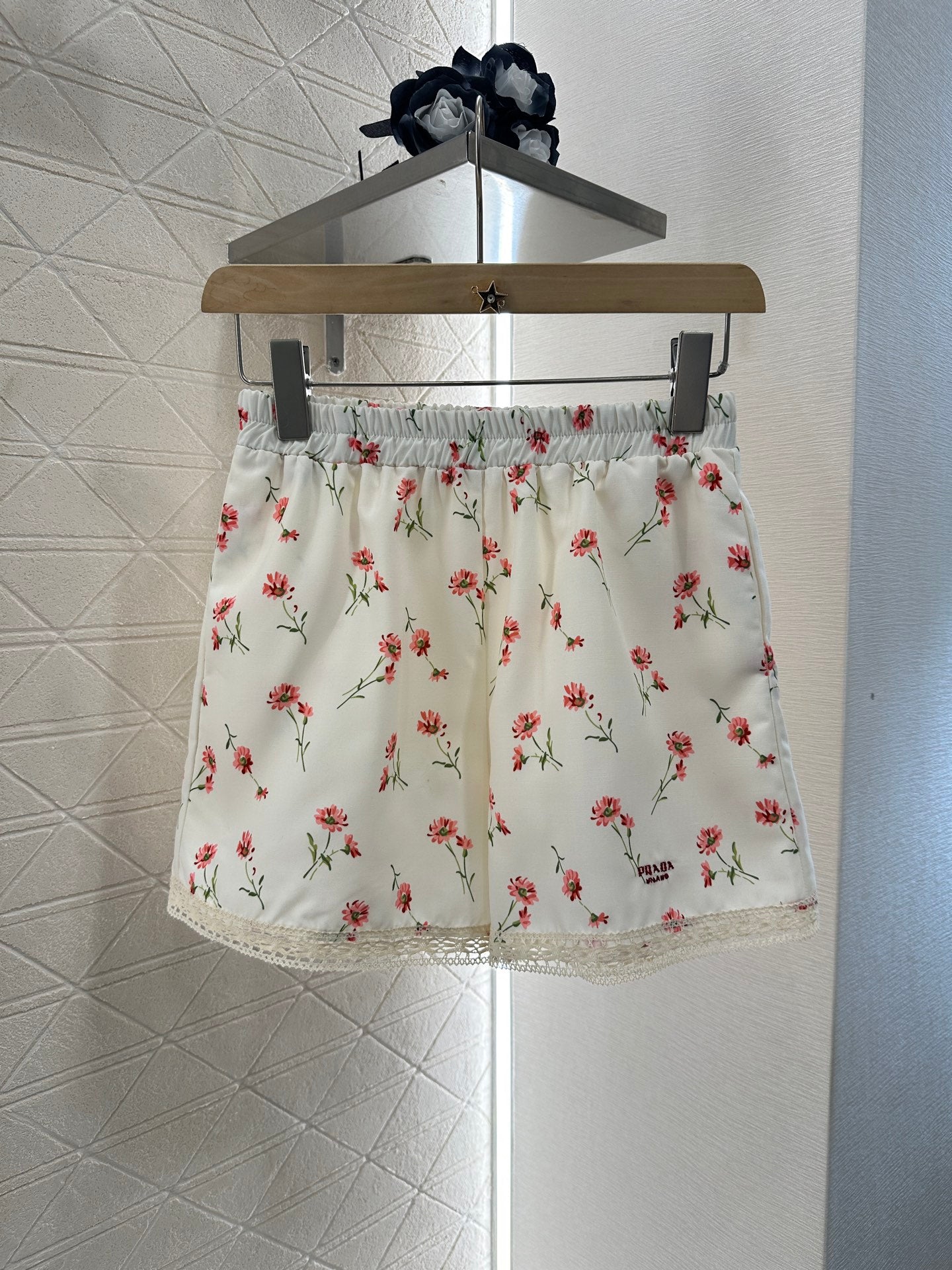 2025 Summer New Floral Vest Shorts Set