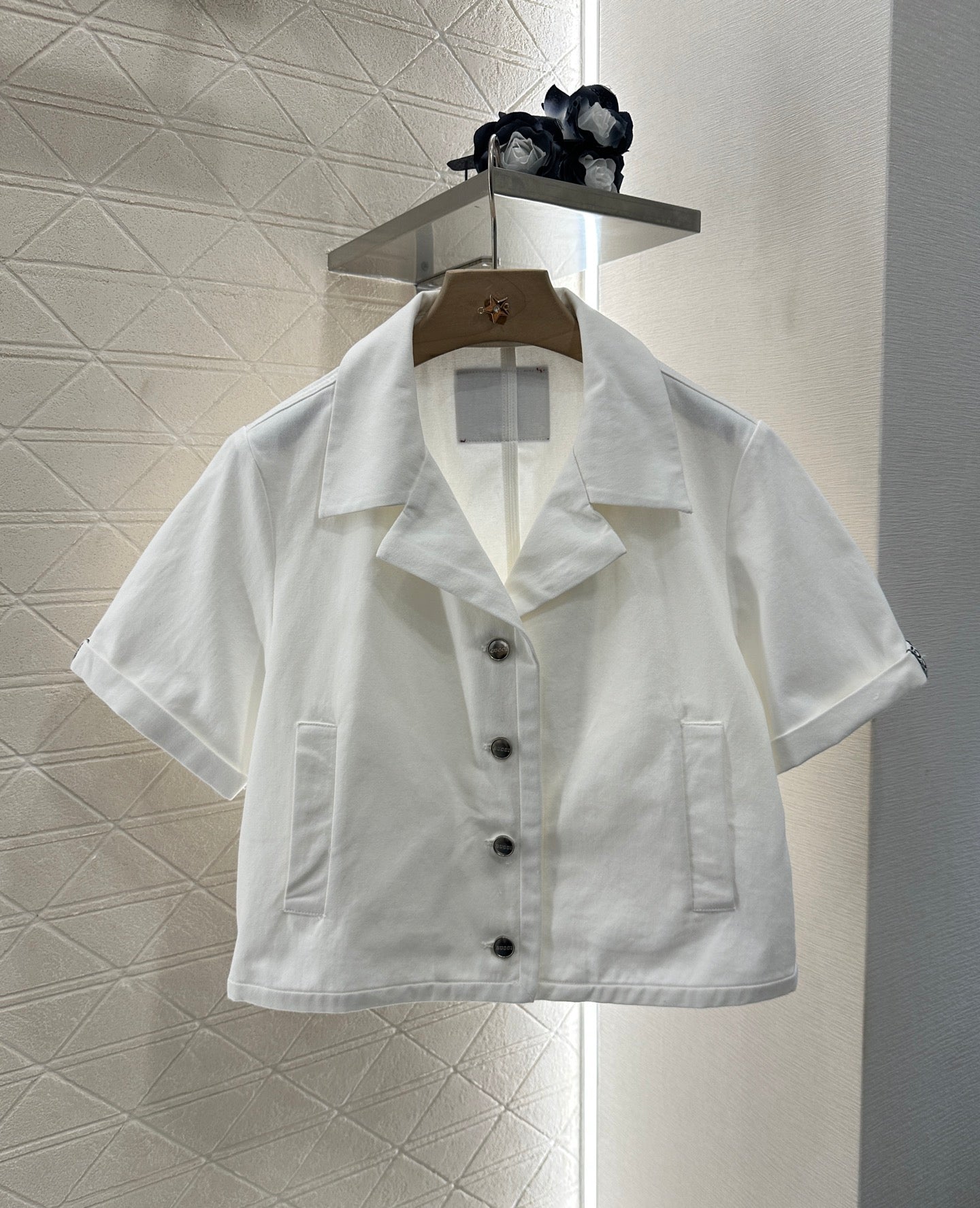 2025 Summer New Short Sleeve Jacket Coat Shorts Set
