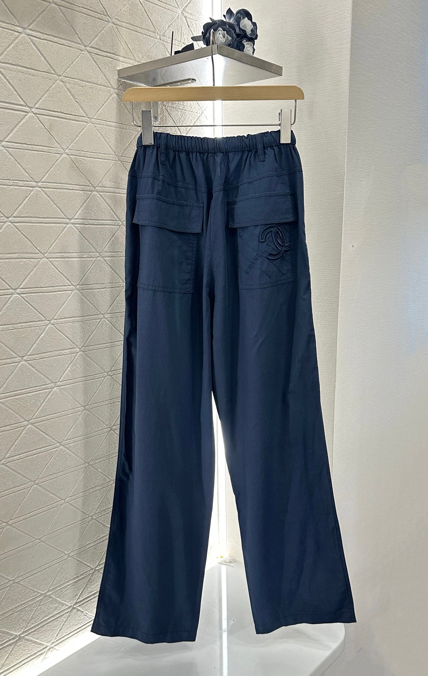 2025 Summer New Arrivals Wide Leg Drawstring Trousers
