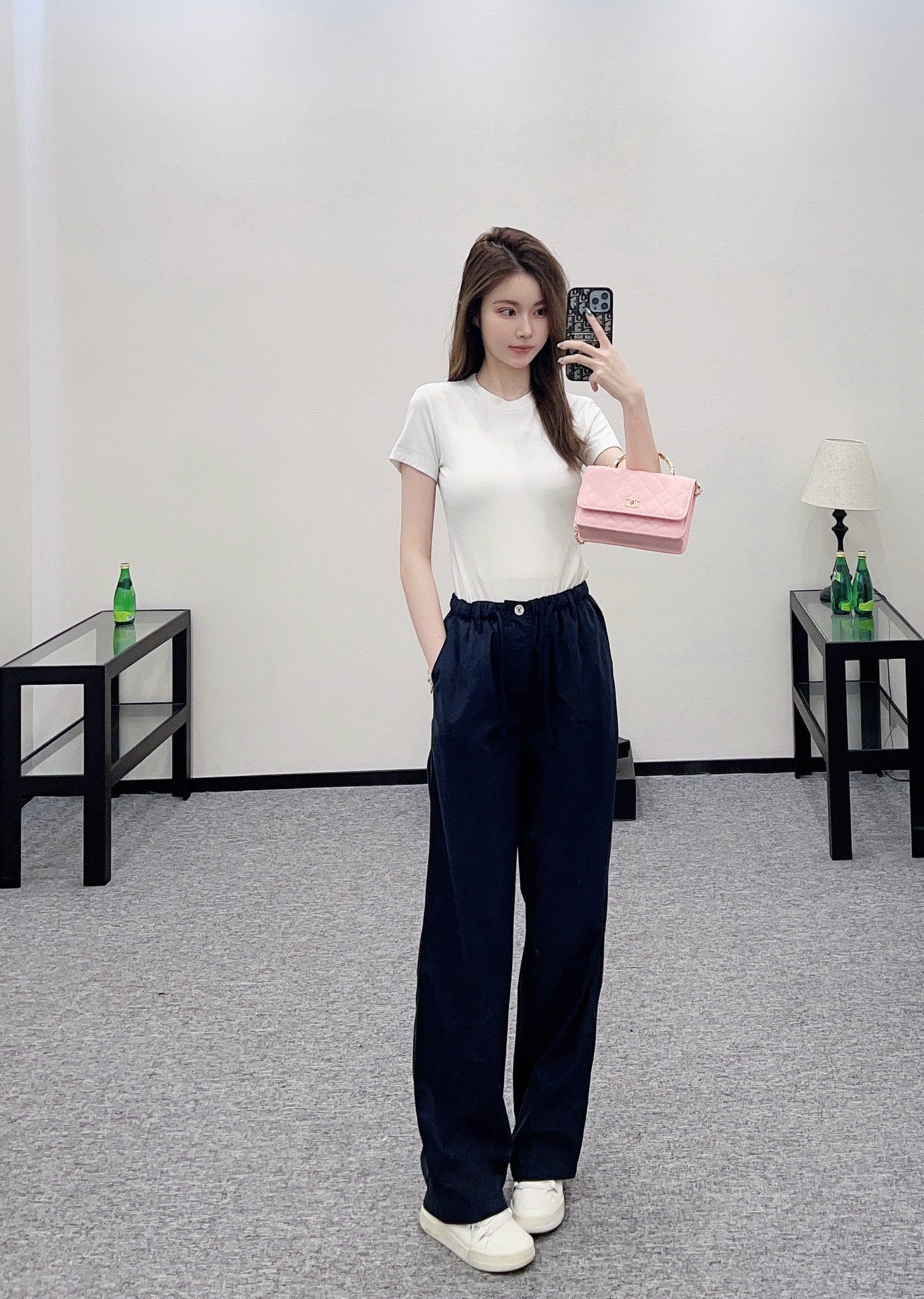 2025 Summer New Arrivals Wide Leg Drawstring Trousers