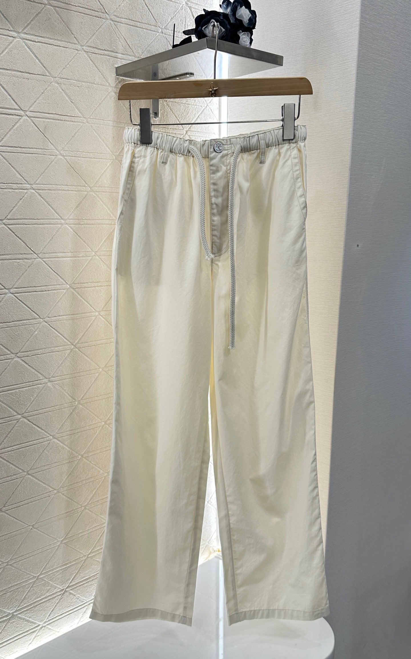 2025 Summer New Arrivals Wide Leg Drawstring Trousers
