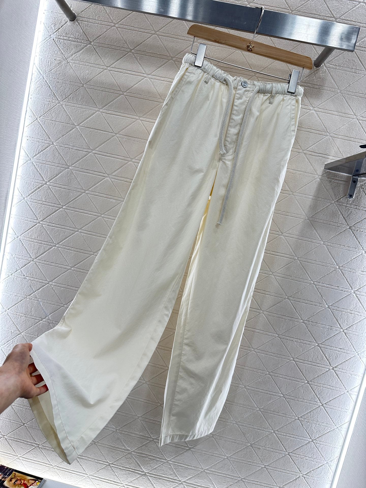2025 Summer New Arrivals Wide Leg Drawstring Trousers