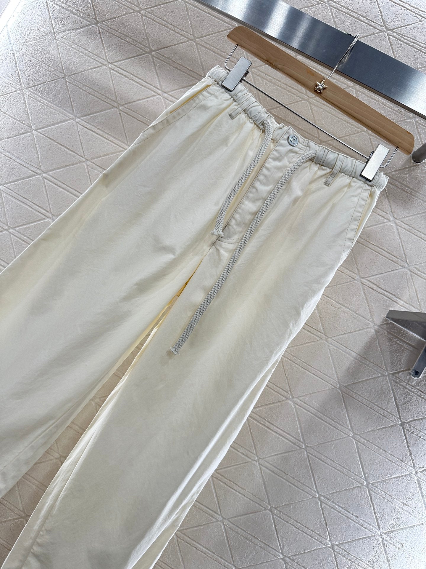 2025 Summer New Arrivals Wide Leg Drawstring Trousers