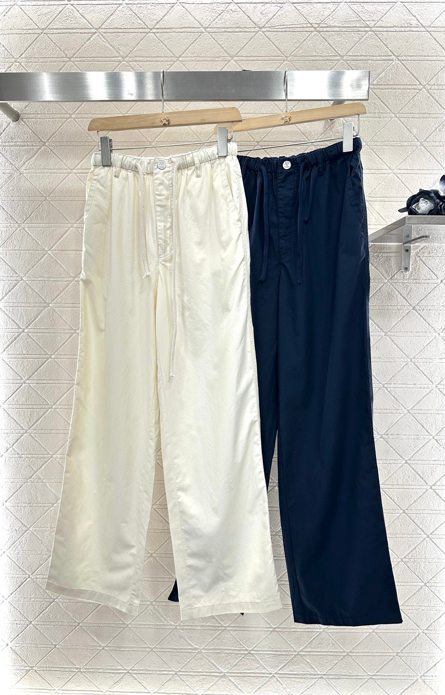 2025 Summer New Arrivals Wide Leg Drawstring Trousers