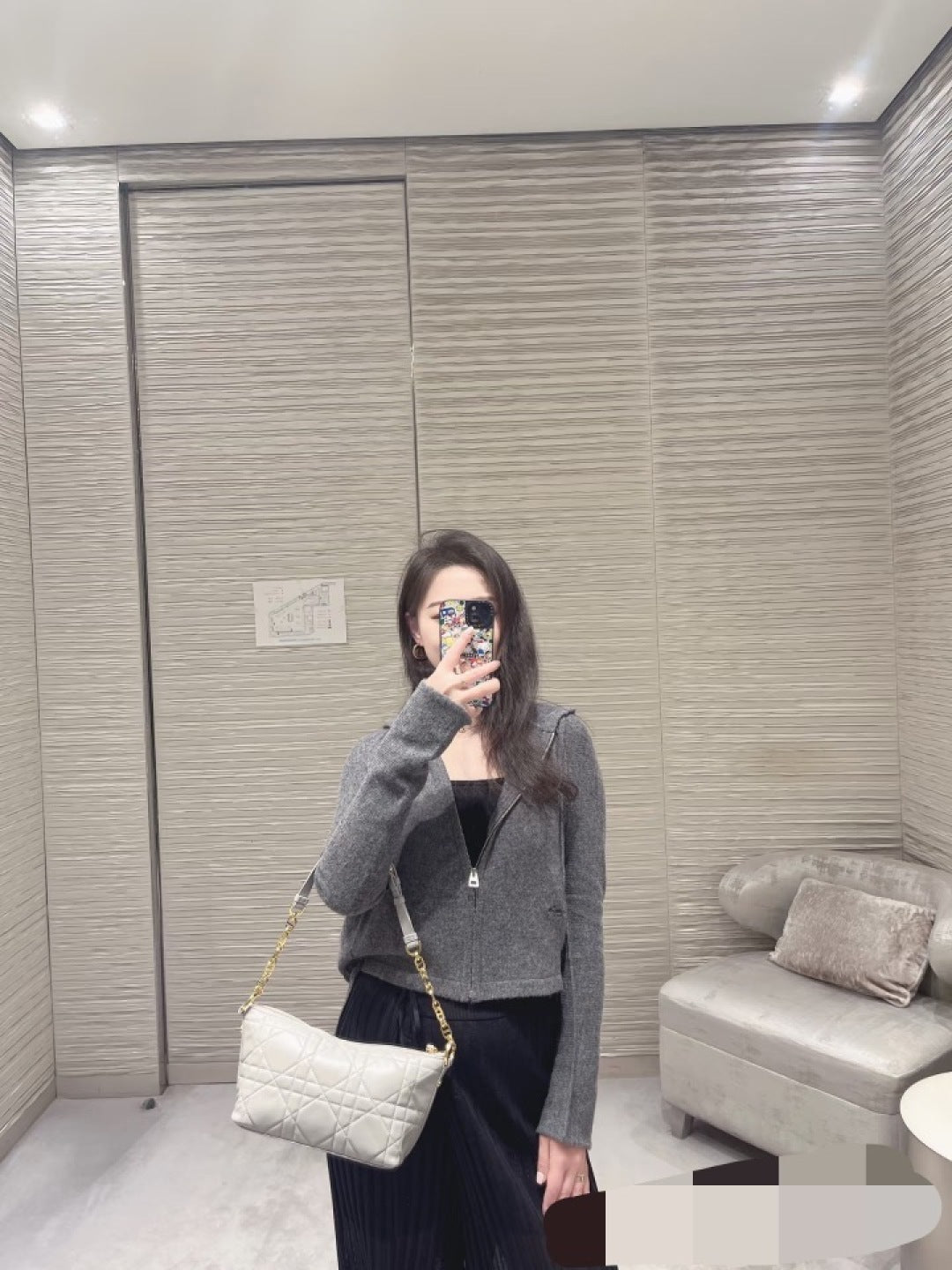 2025 Early Autumn New Hooded Long Sleeve Zipper Cardigan