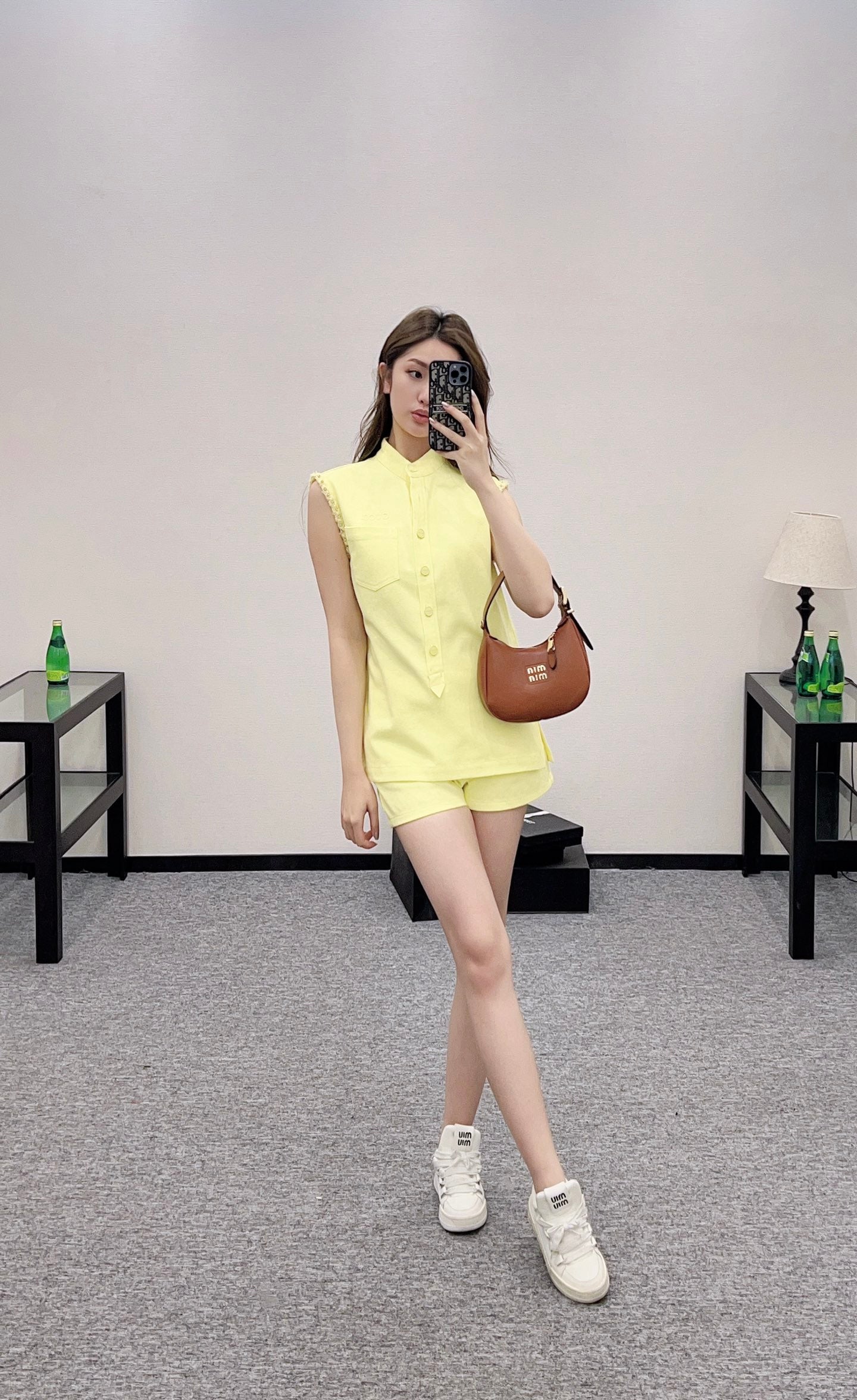 2025 Summer New Vest Top Shorts Set