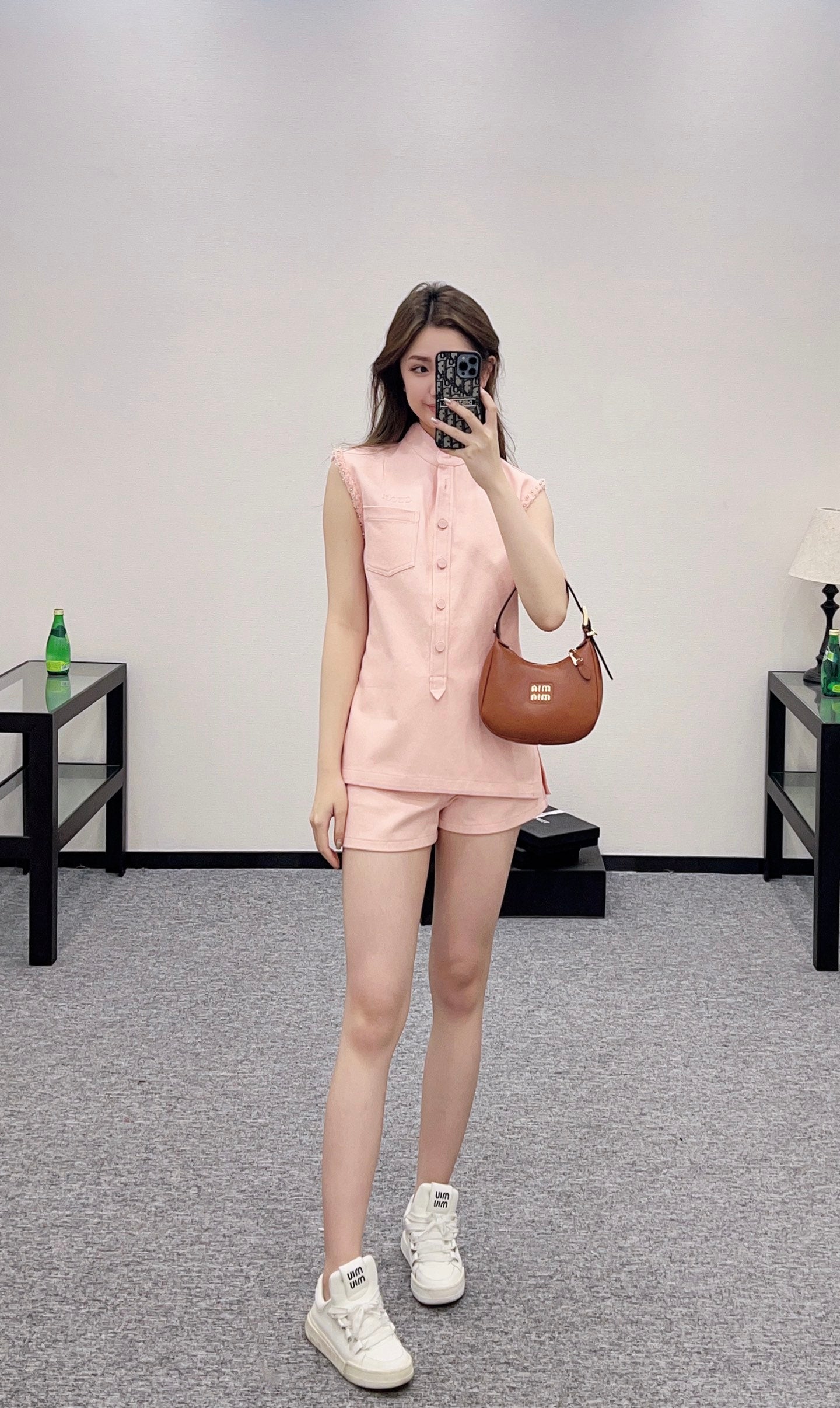 2025 Summer New Vest Top Shorts Set
