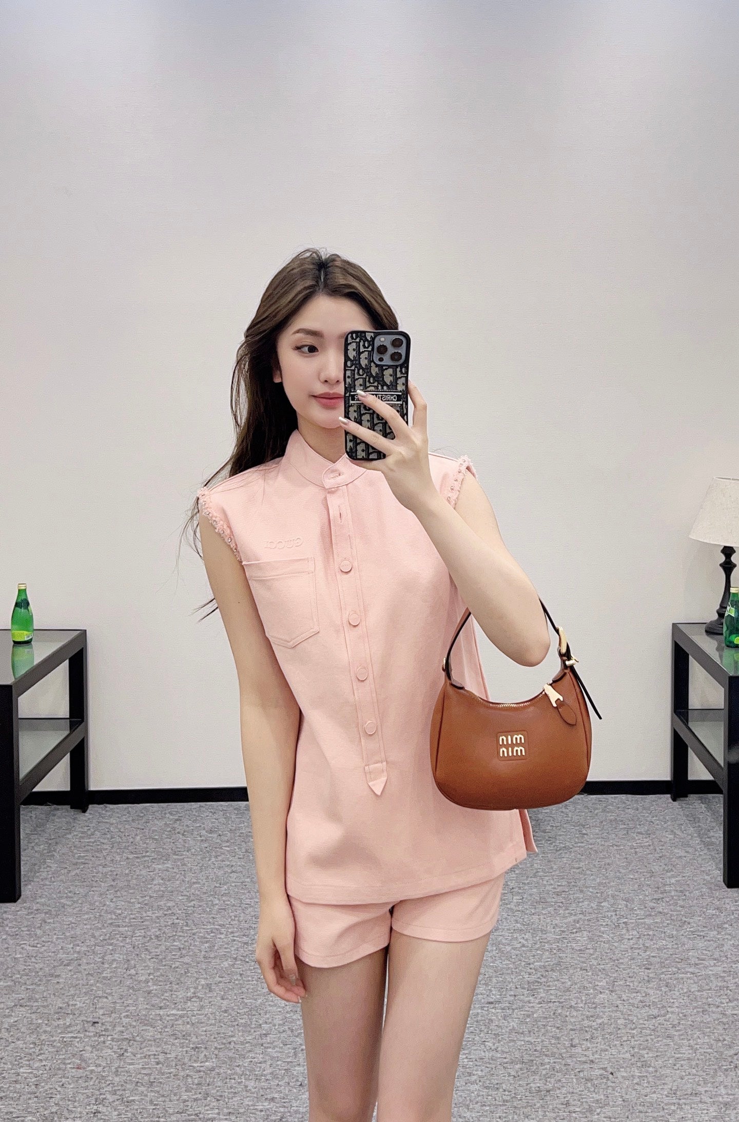 2025 Summer New Vest Top Shorts Set