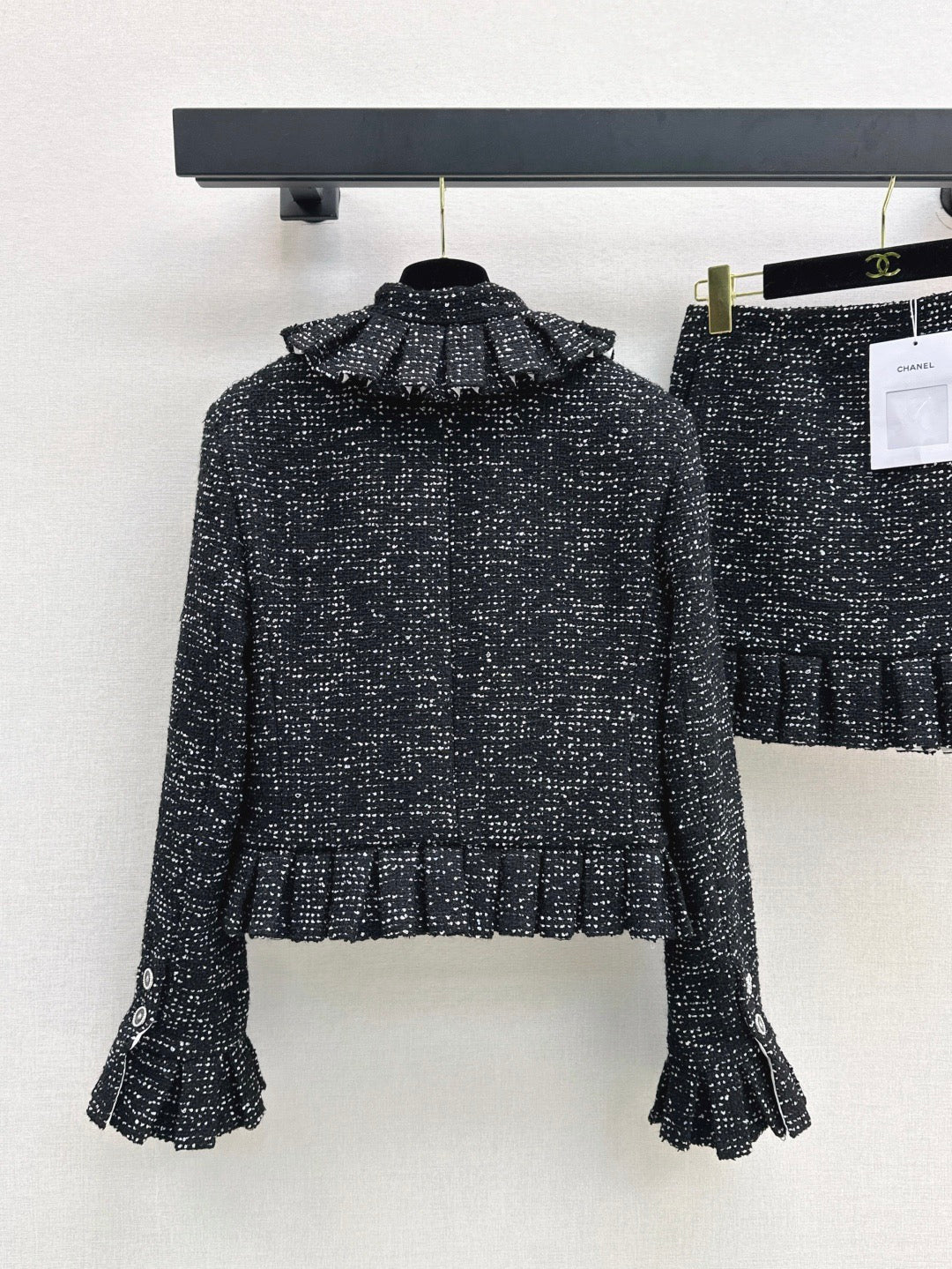 Ruffled jacket-skirt