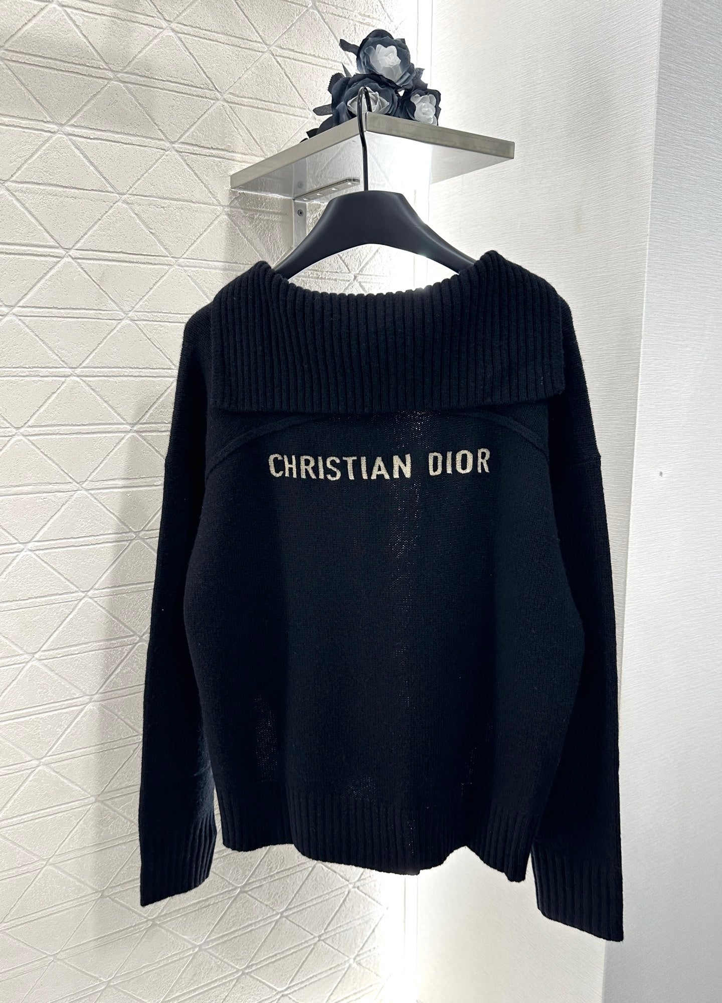 2025 Autumn New Arrivals Shawl Collar Knitted Sweater
