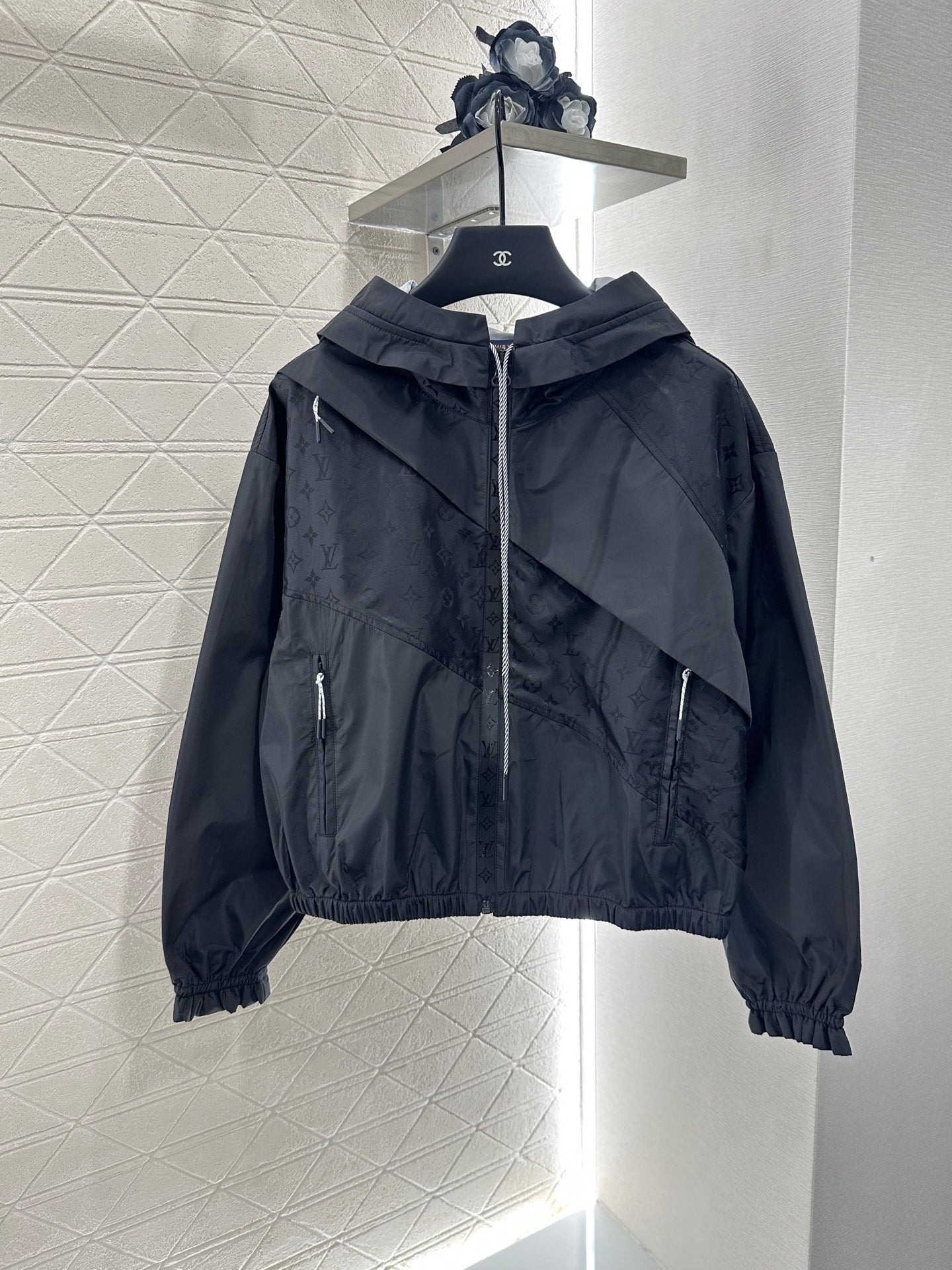 2025 Autumn New Hooded Jacquard Jacket