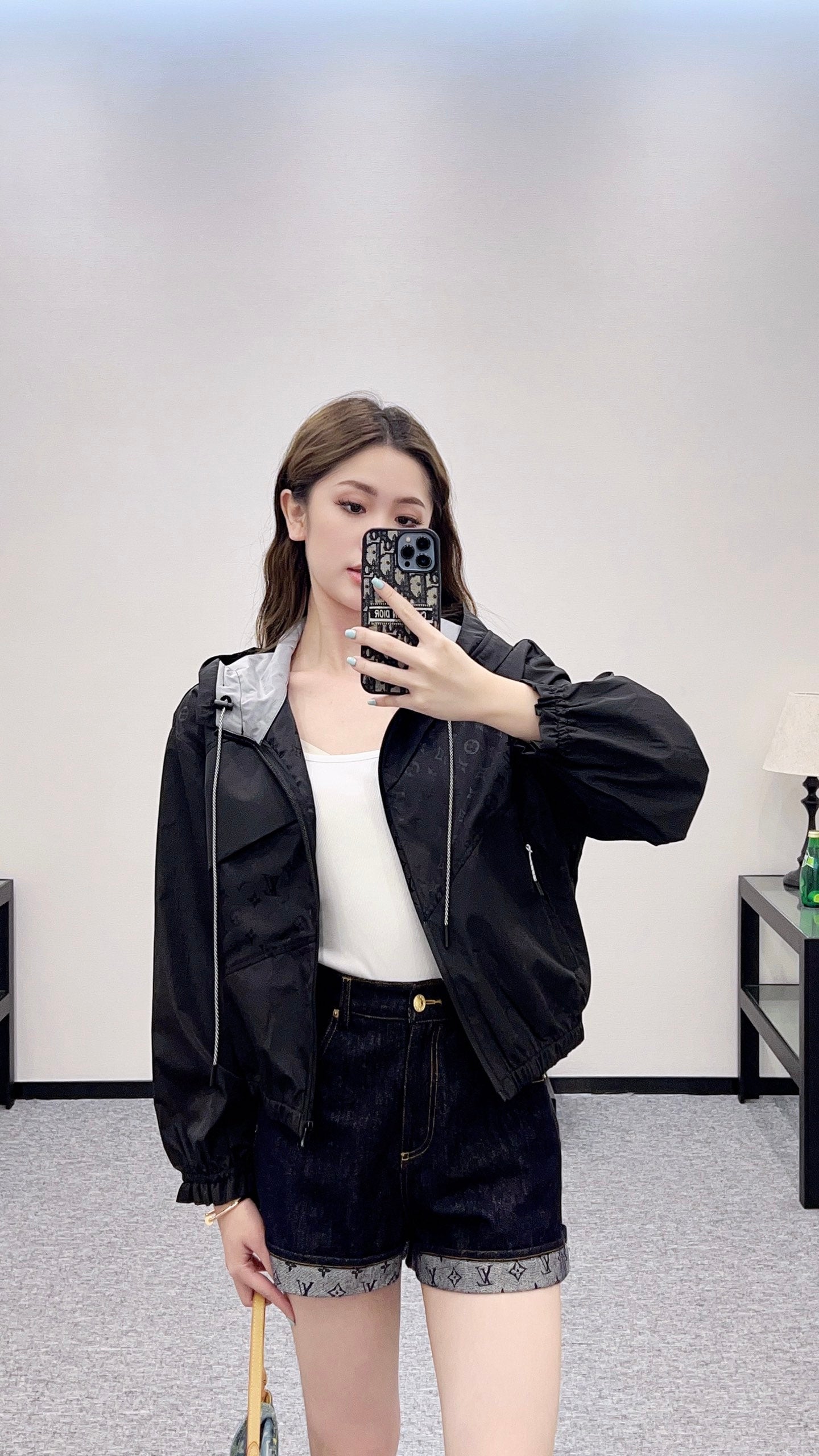 2025 Autumn New Hooded Jacquard Jacket