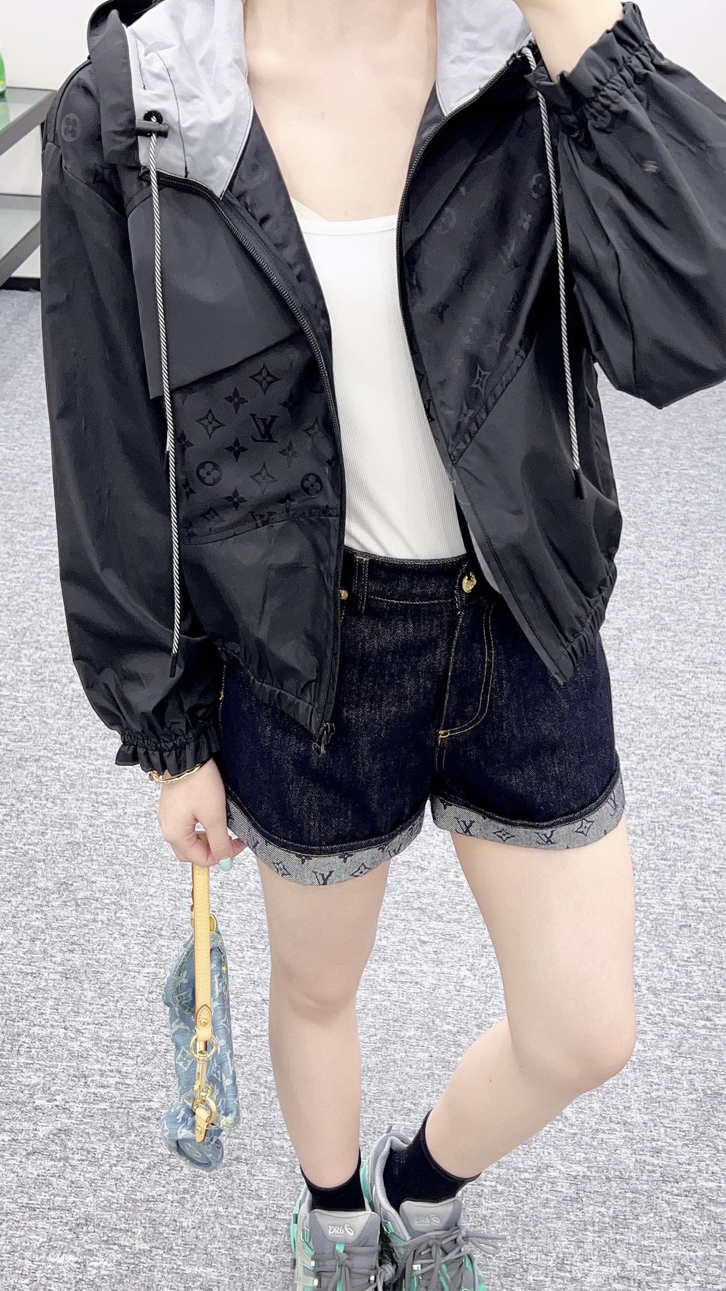 2025 Autumn New Hooded Jacquard Jacket