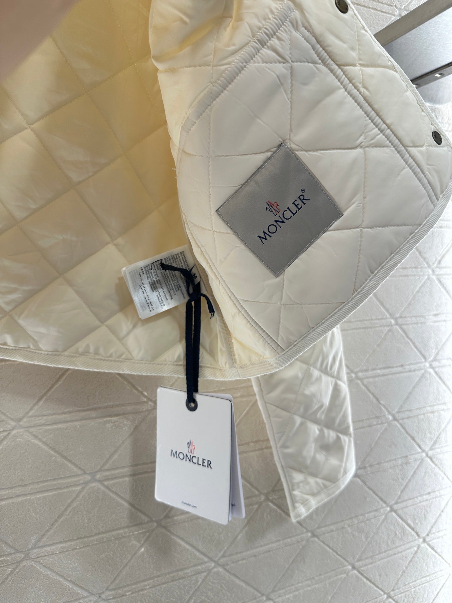 2025 Autumn New Arrival Diamond Lapel Down Cotton Jacket