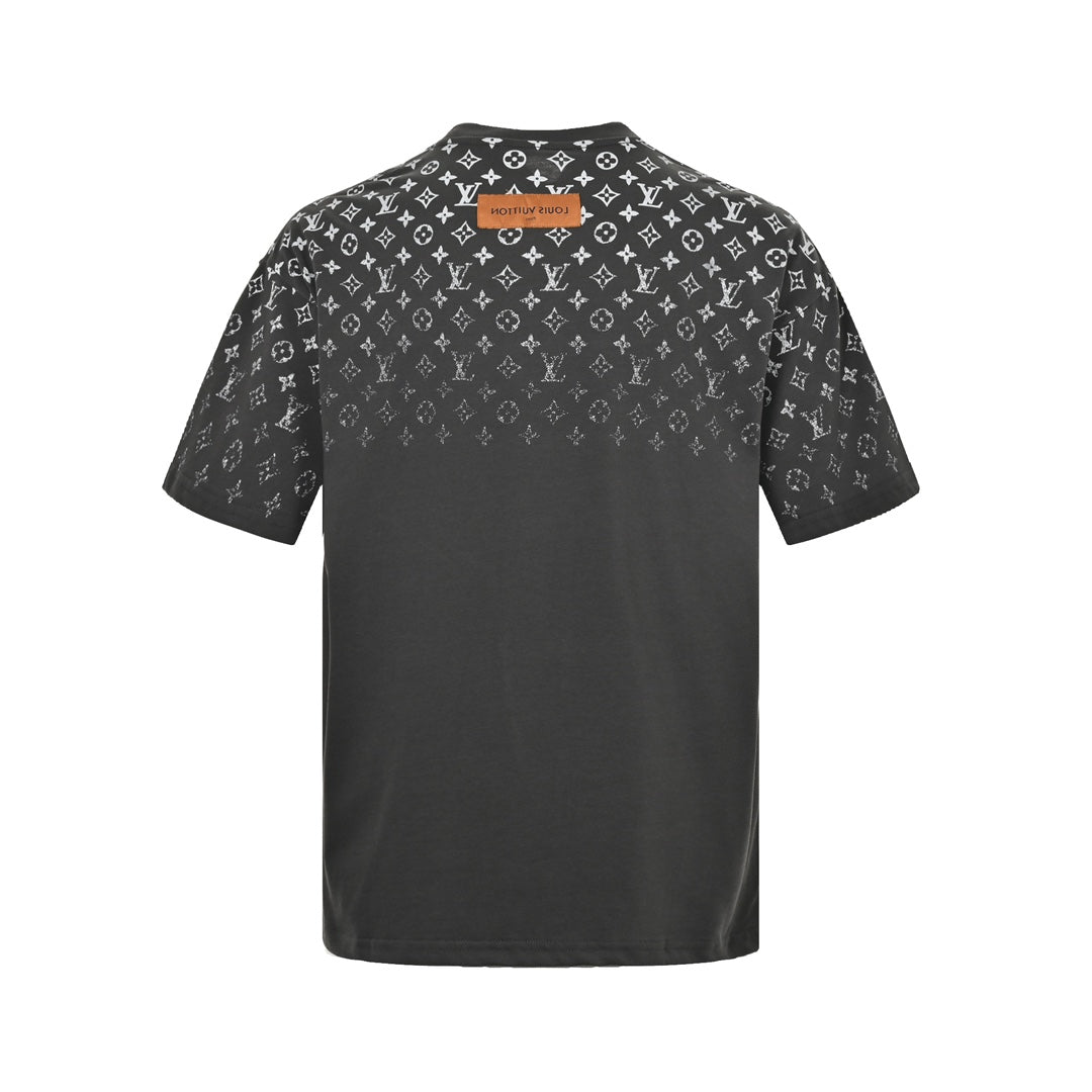 Presbyopic gradient printed short sleeves