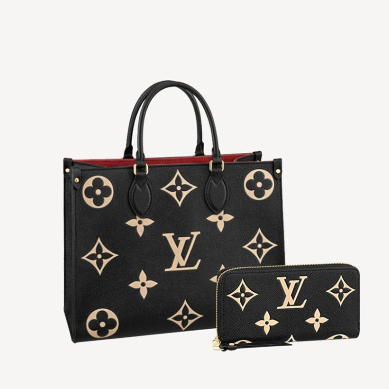 On the Go MM Long Wallet 2 Piece Set Value Ref: M45495 + M80481(35 x 27 x 14 cm)