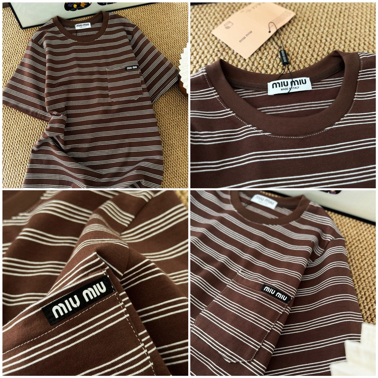 25 new Hazelnut chocolate short sleeved shirt suit