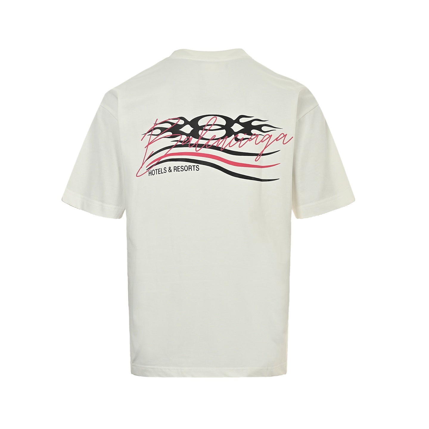 25ss Cola logo multi logo printed short sleeved shirt
