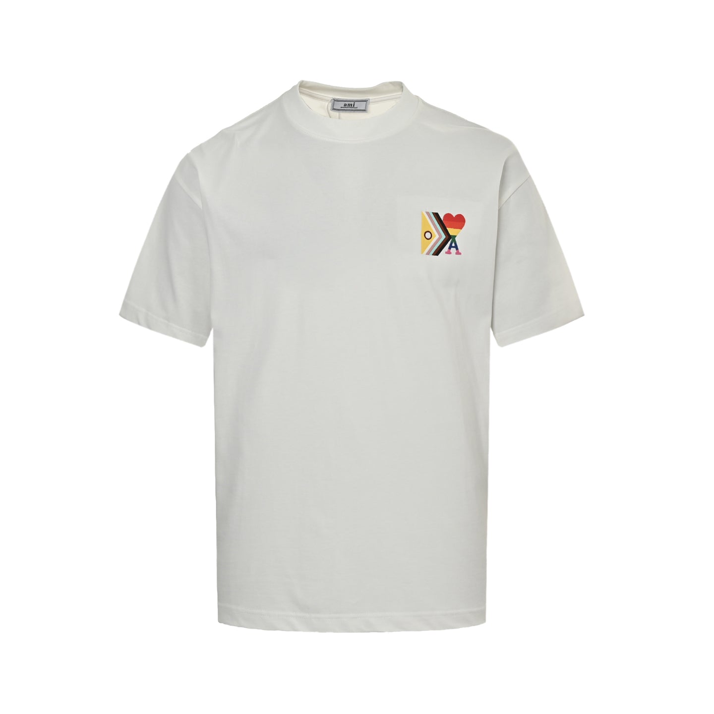 25ss Rainbow Series Embroidered Short Sleeve
