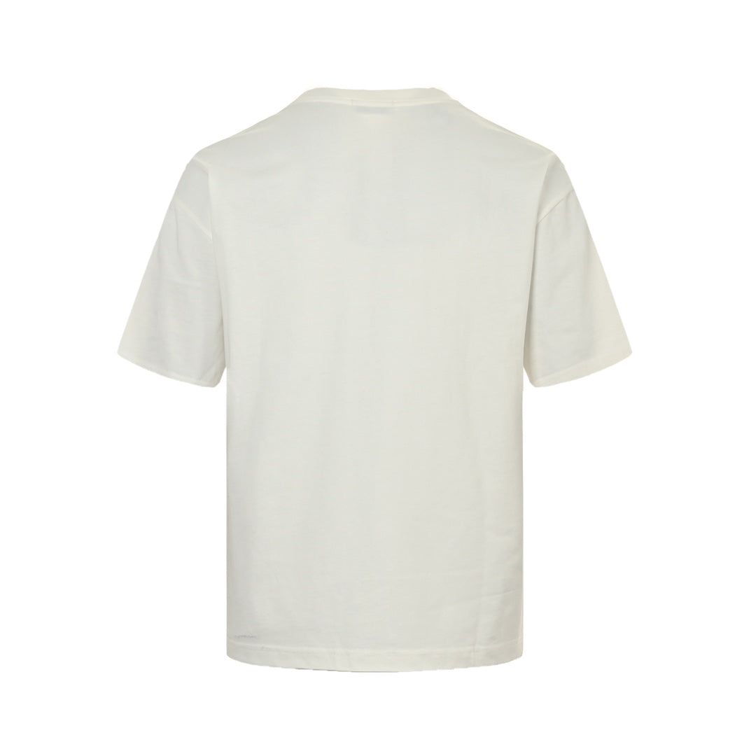 bone print short sleeves