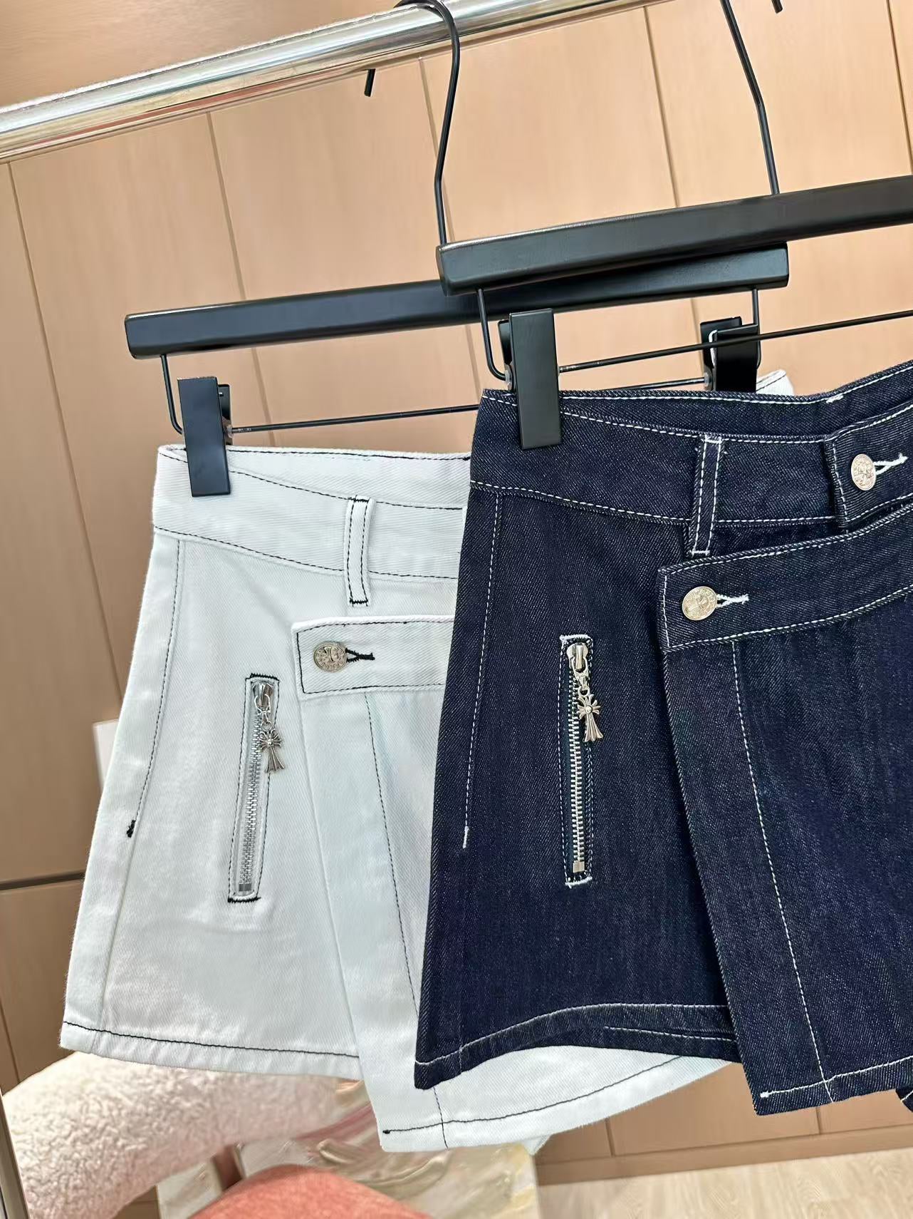 25 New Denim Skirt Pants