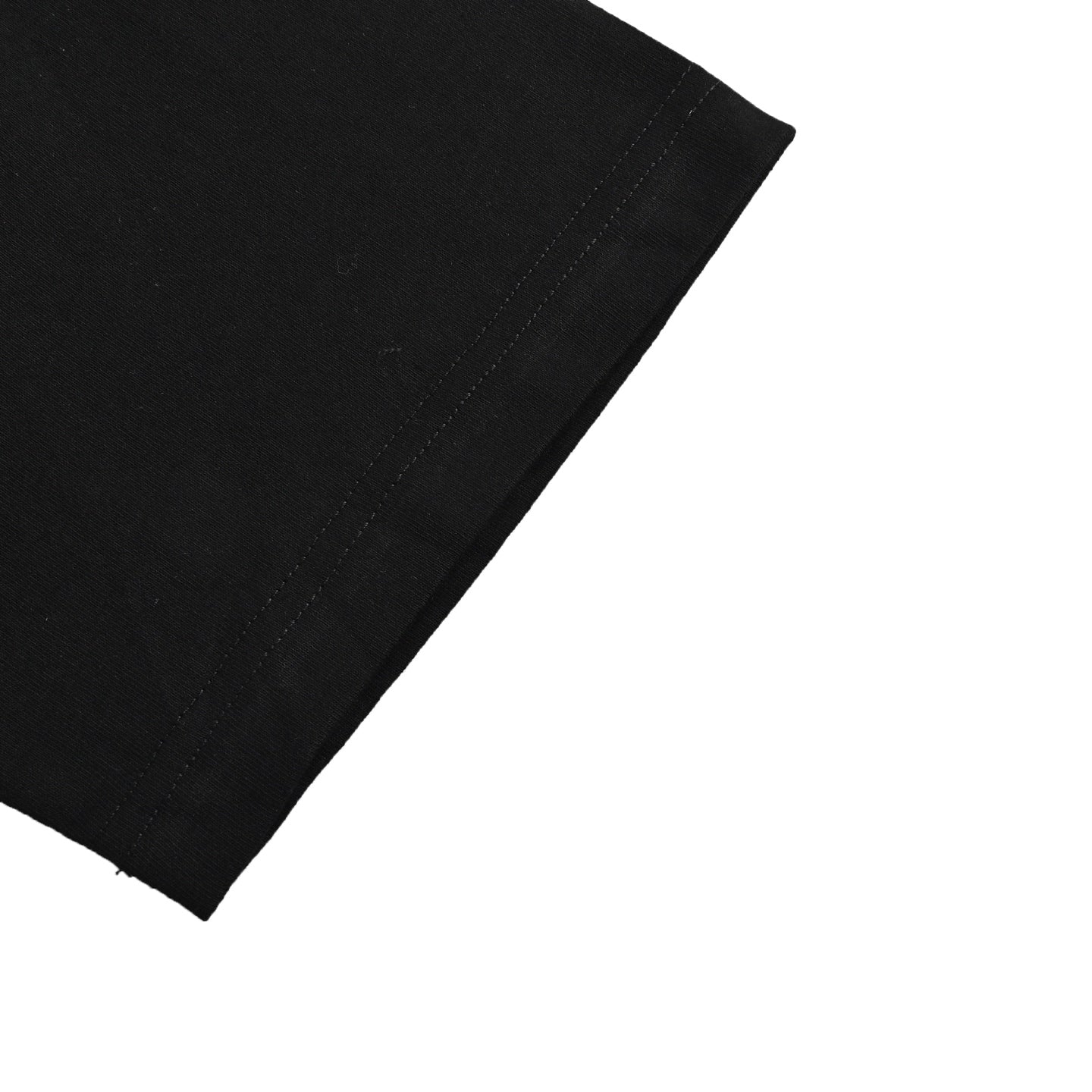 25ss Black and red badge embroidered short sleeves