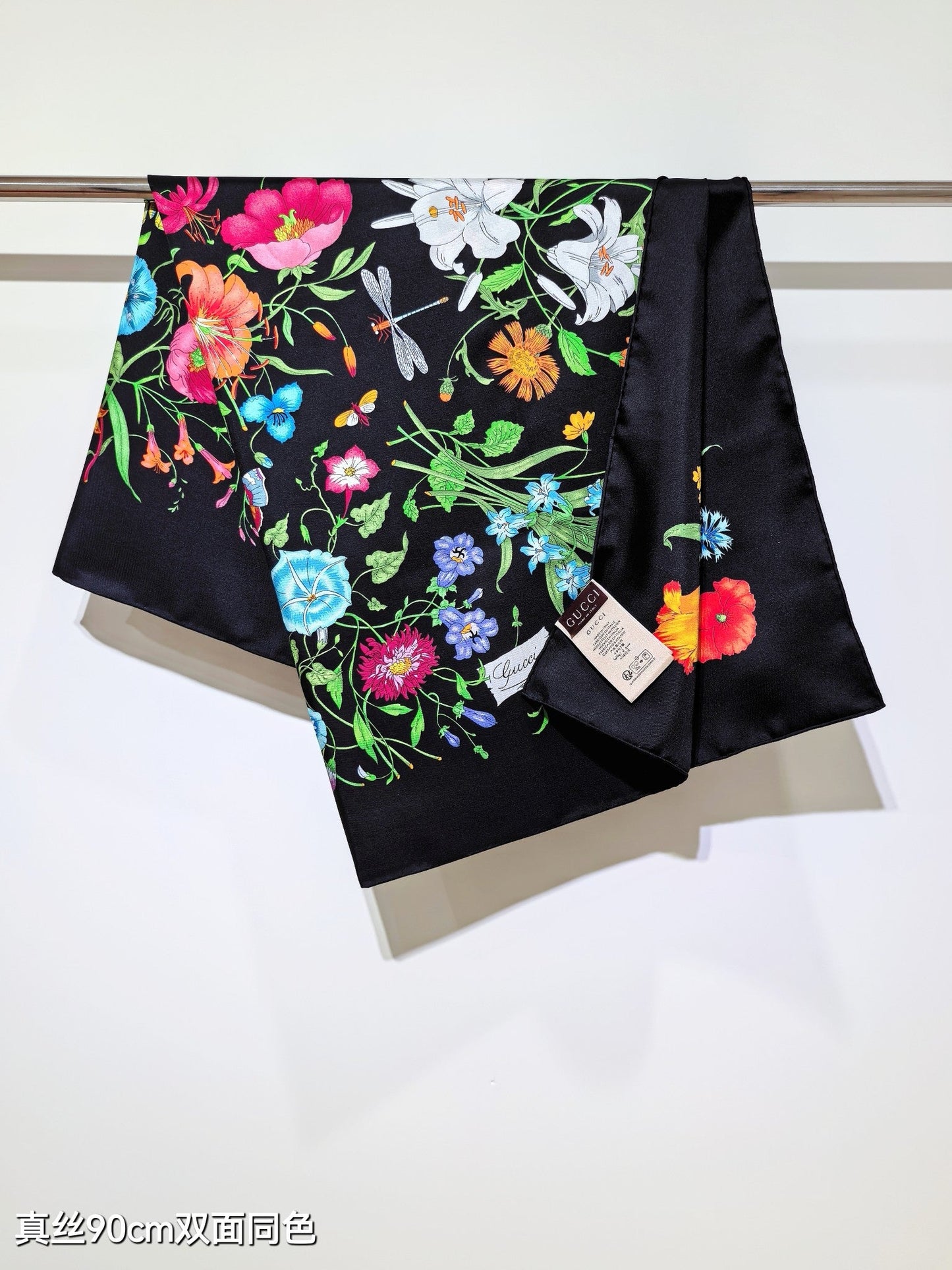 25 Floral Scarf