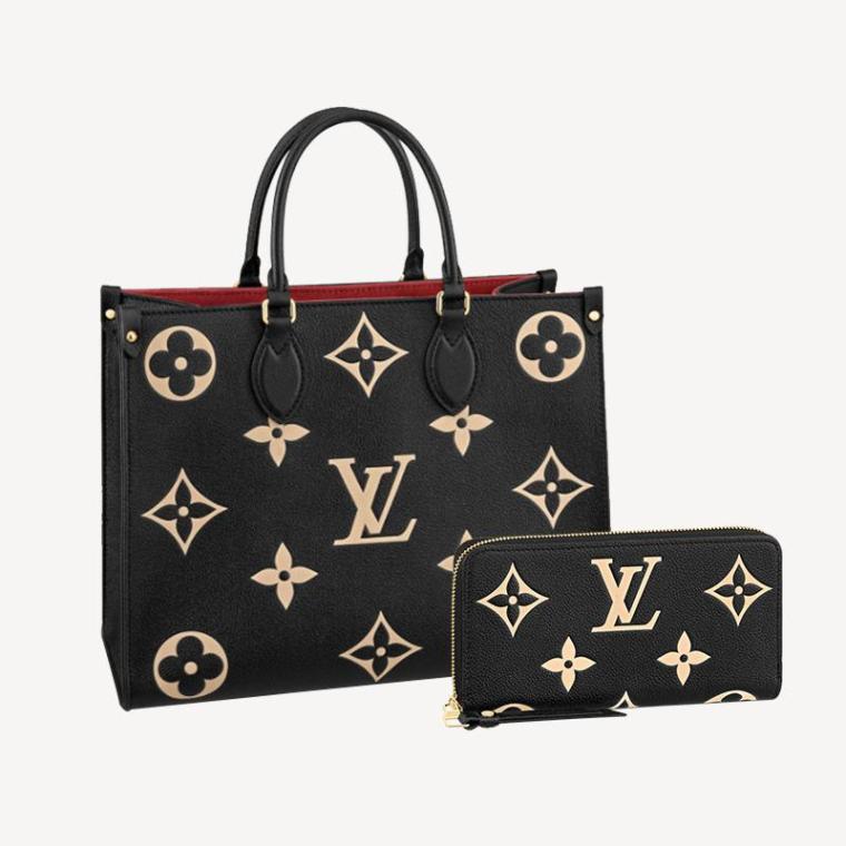 On the Go MM Long Wallet 2 Piece Set Value Ref: M45495 + M80481(35 x 27 x 14 cm)