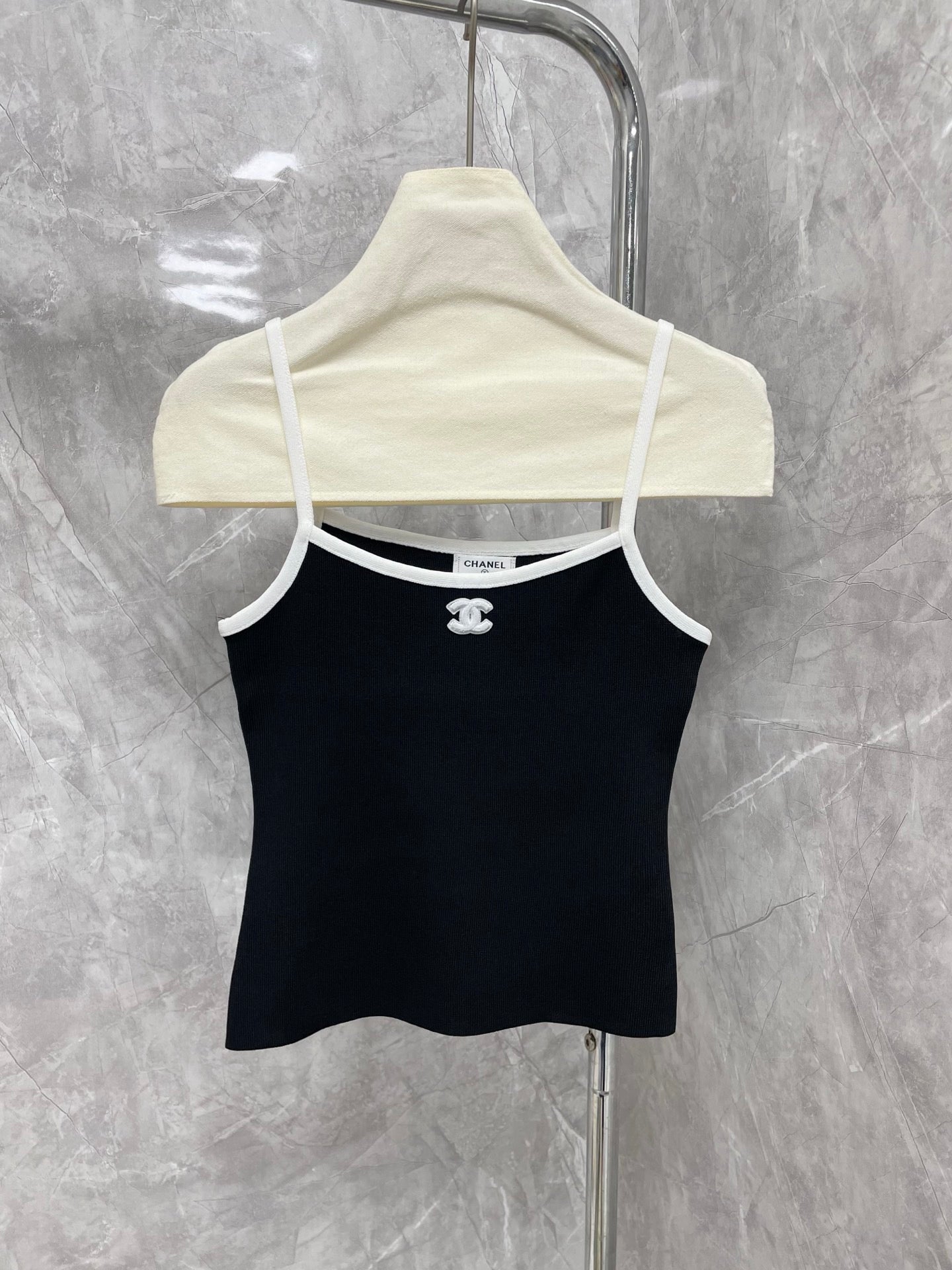 25 new Multicolor Ribbed Minimalist Cami Top
