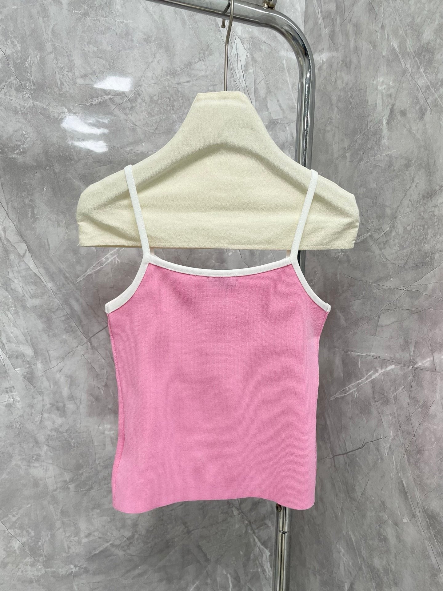25 new Multicolor Ribbed Minimalist Cami Top