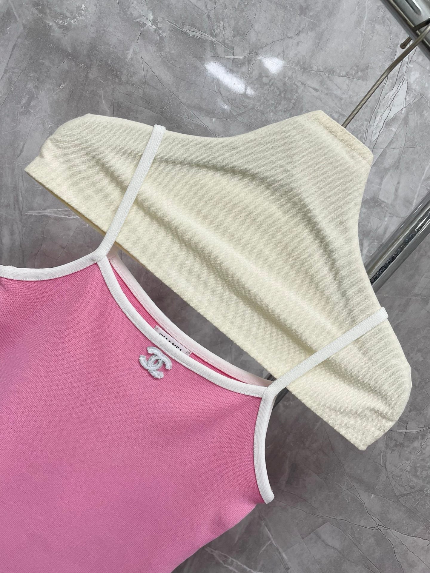 25 new Multicolor Ribbed Minimalist Cami Top