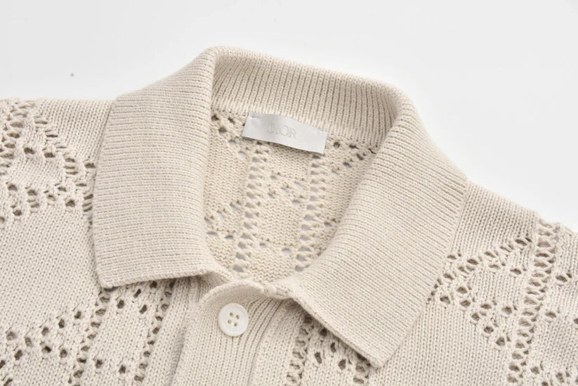25ss knitted polo short sleeves