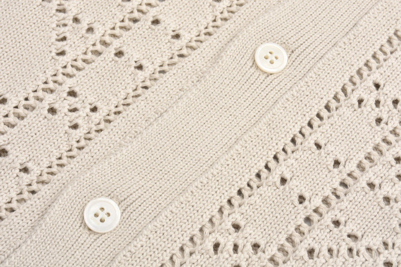 25ss knitted polo short sleeves