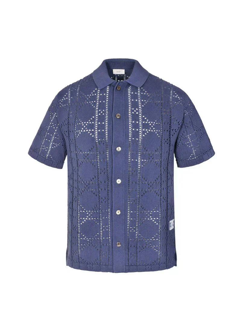 25ss knitted polo short sleeves