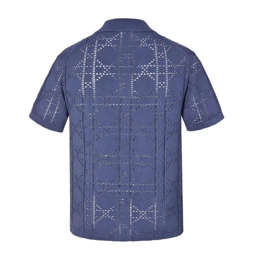 25ss knitted polo short sleeves