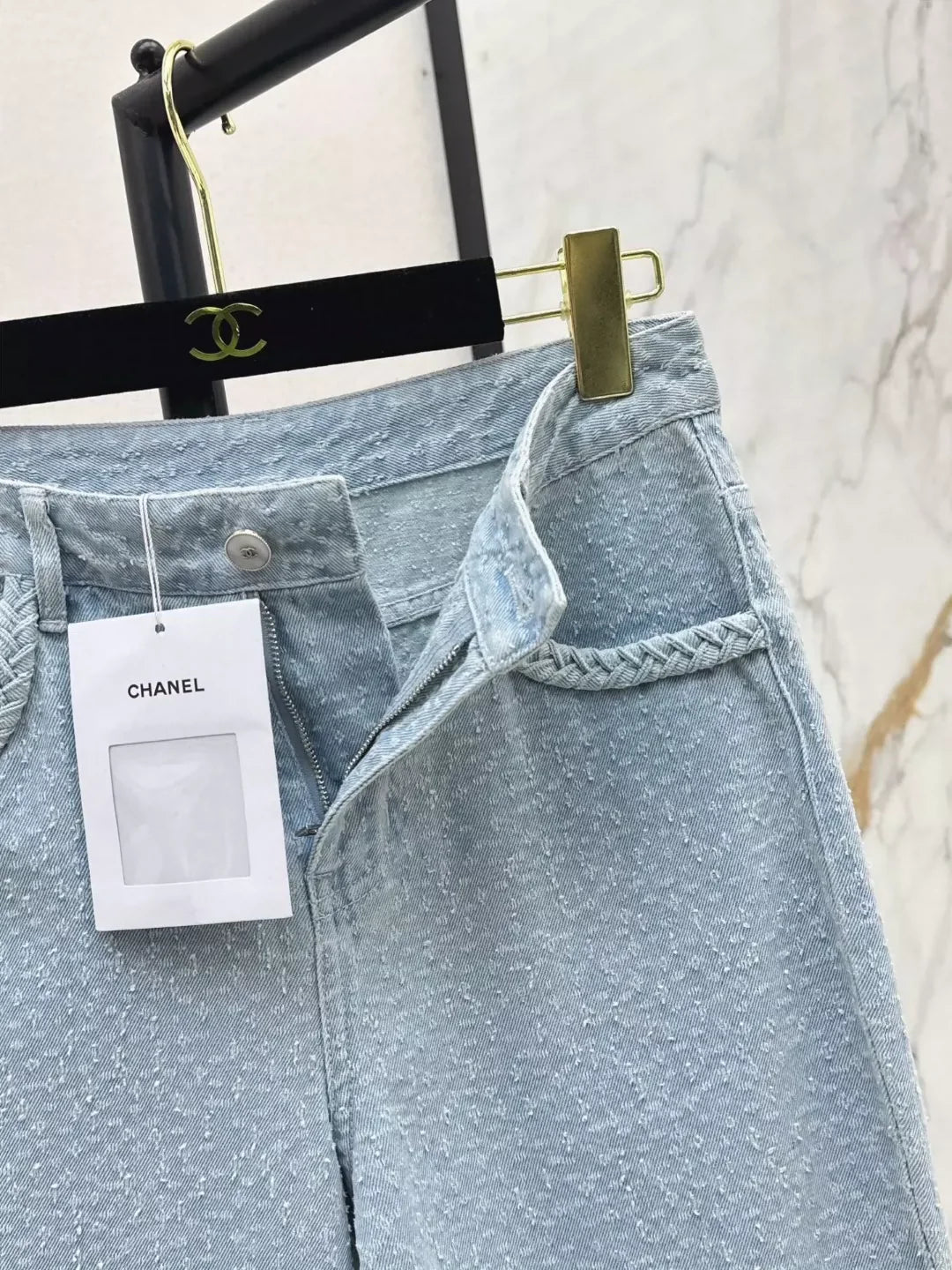 c 25 Spring/Summer Latest Custom Fabric Straight Leg Jeans