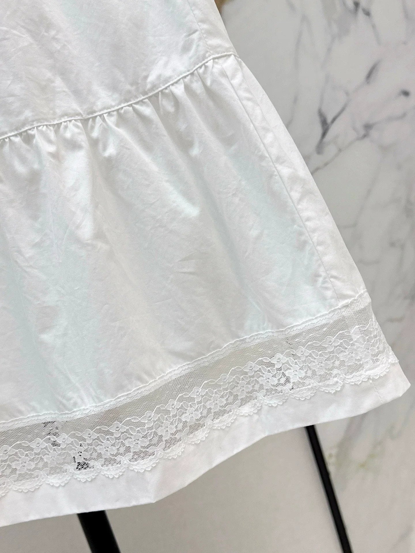 m 25 Spring/Summer New Hem Spliced Lace Long Half Skirt