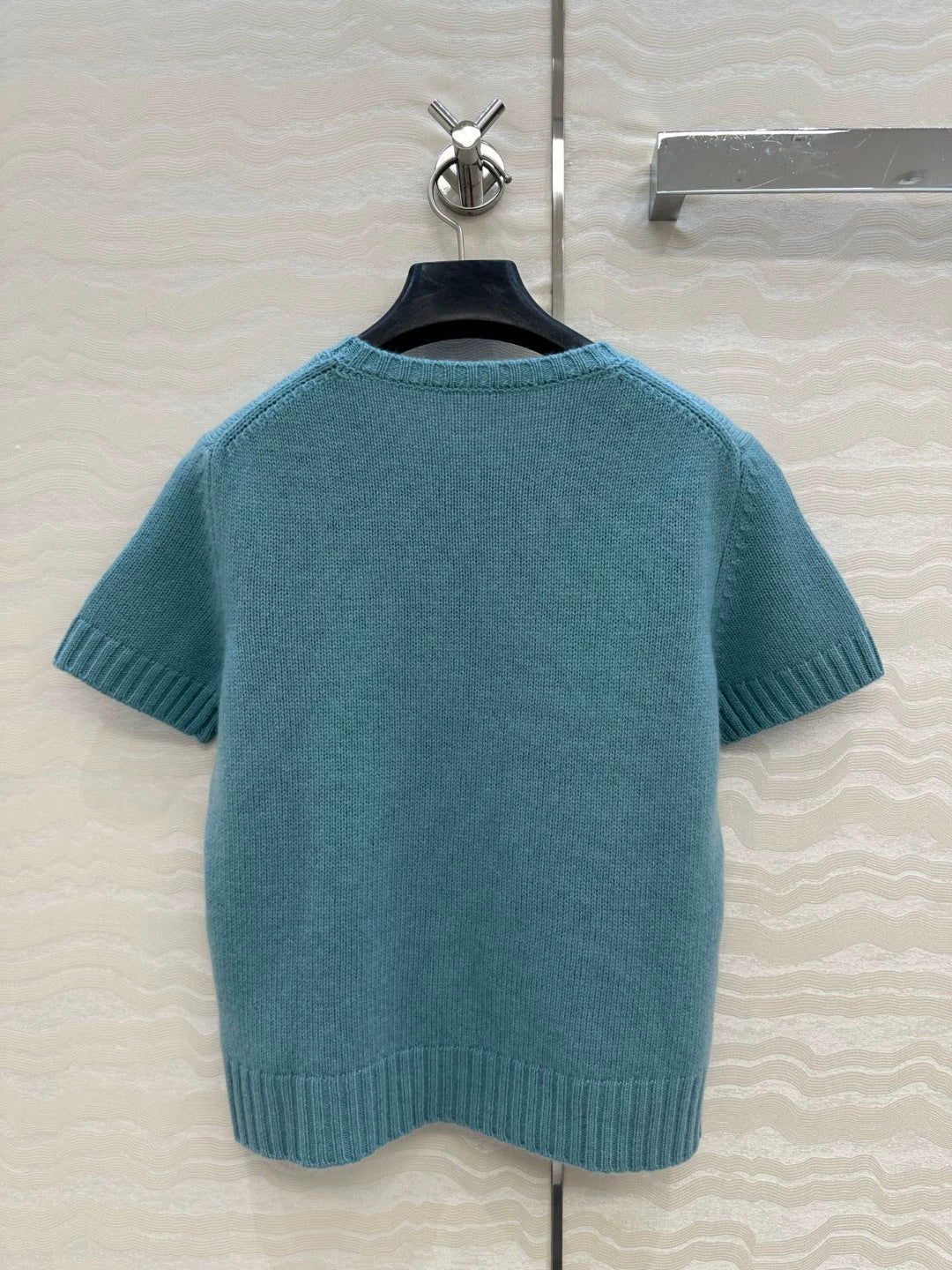 D 25 new star letters cashmere short sleeve sweater