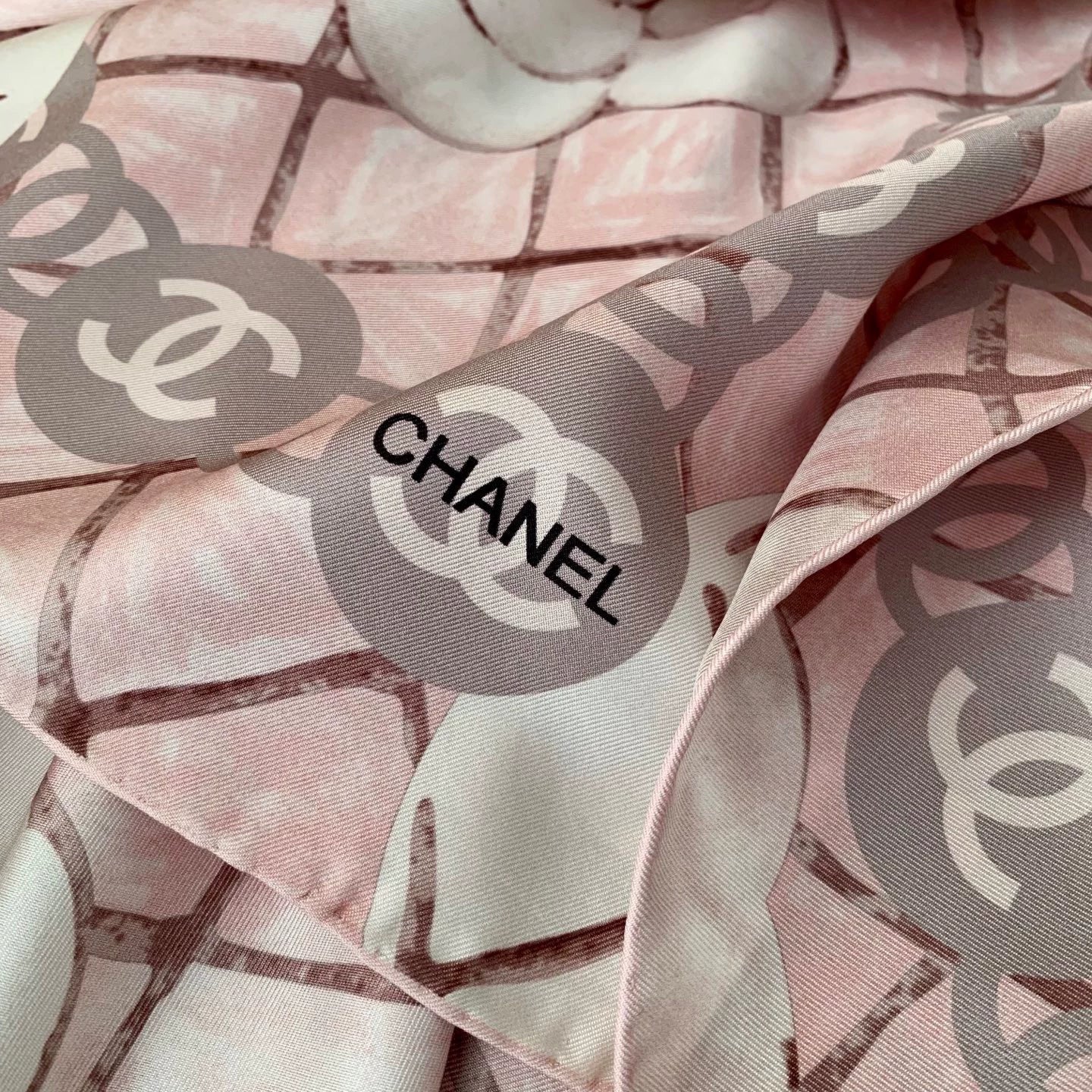 25 Camellia Pink Scarf