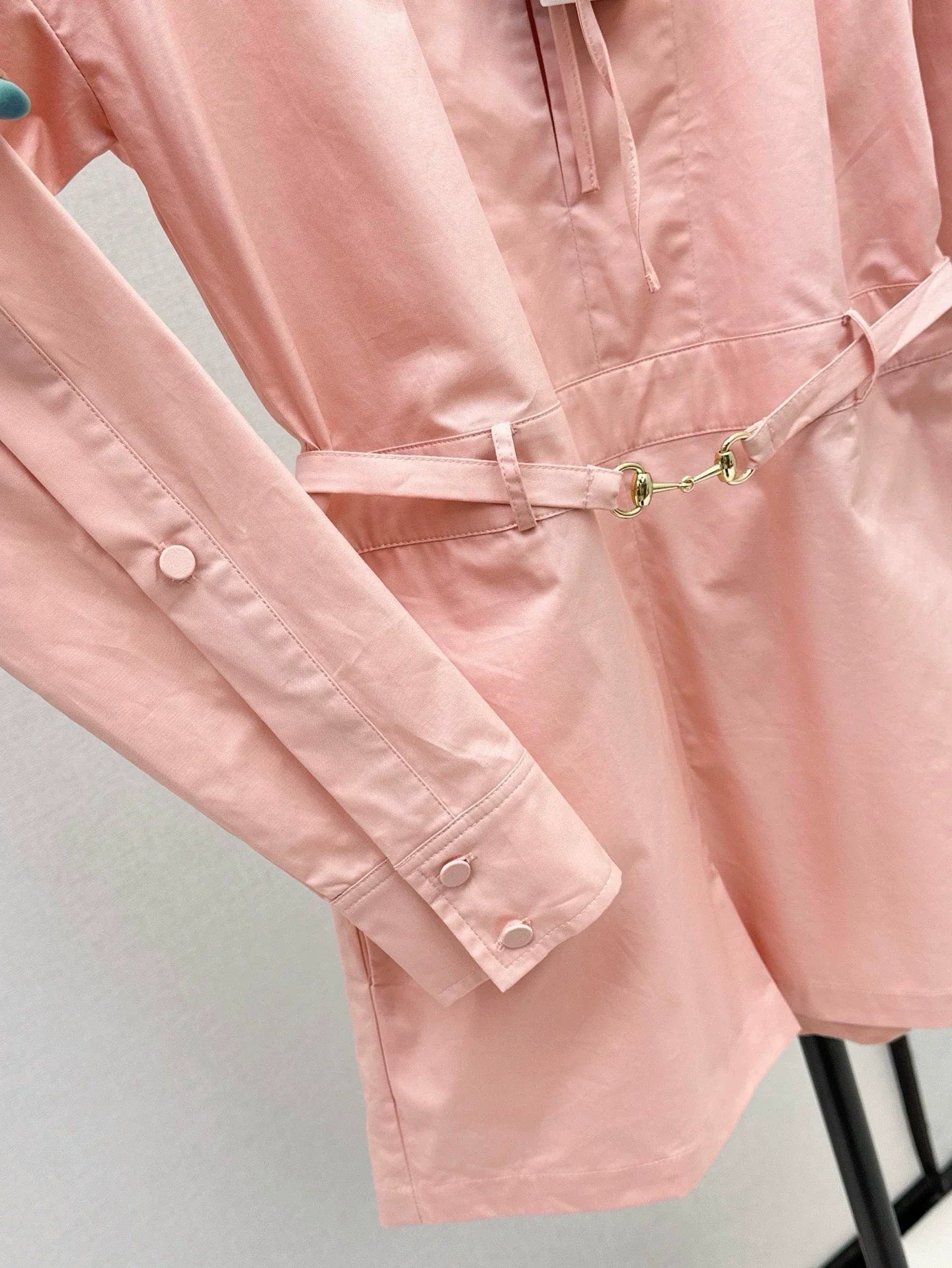G Spring/Summer 25 New Peach Pink Shirt