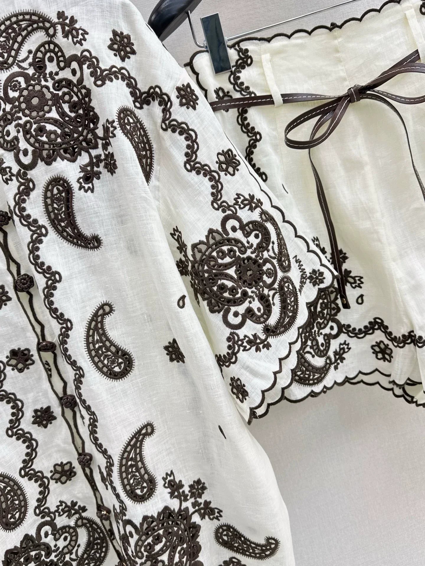 Z 25 Spring/Summer New Resort Set Printed Shirt + Shorts