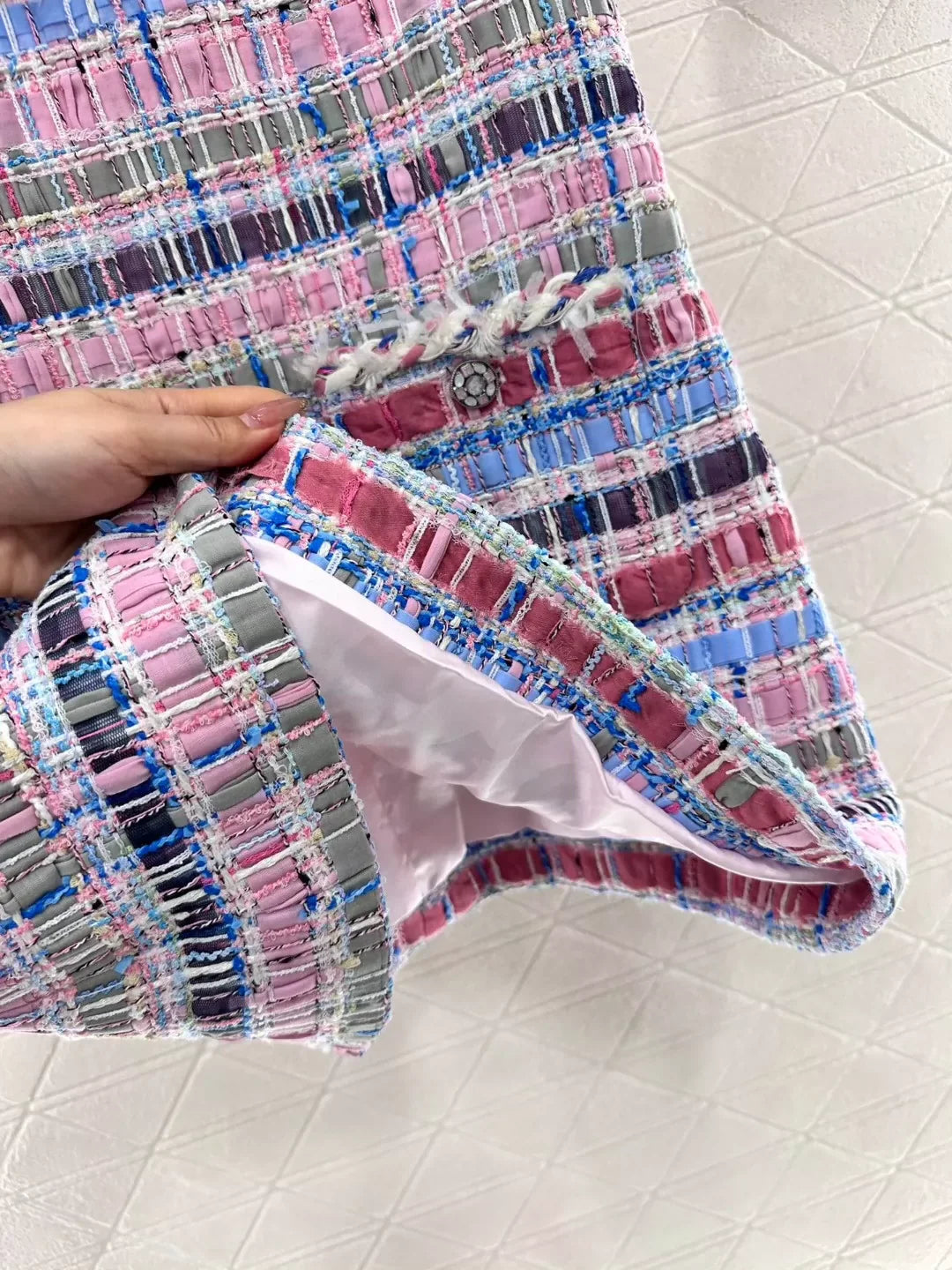 25 New Colored Braided Dress Vest