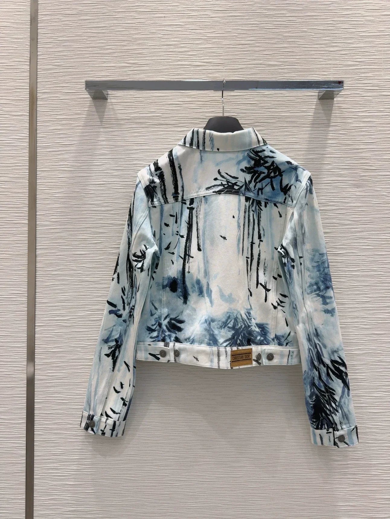 D 25 New Ink Painting Print Jacket