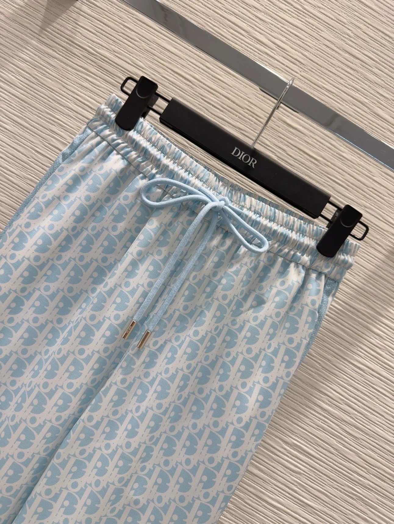D 25 new letter print tie casual pants