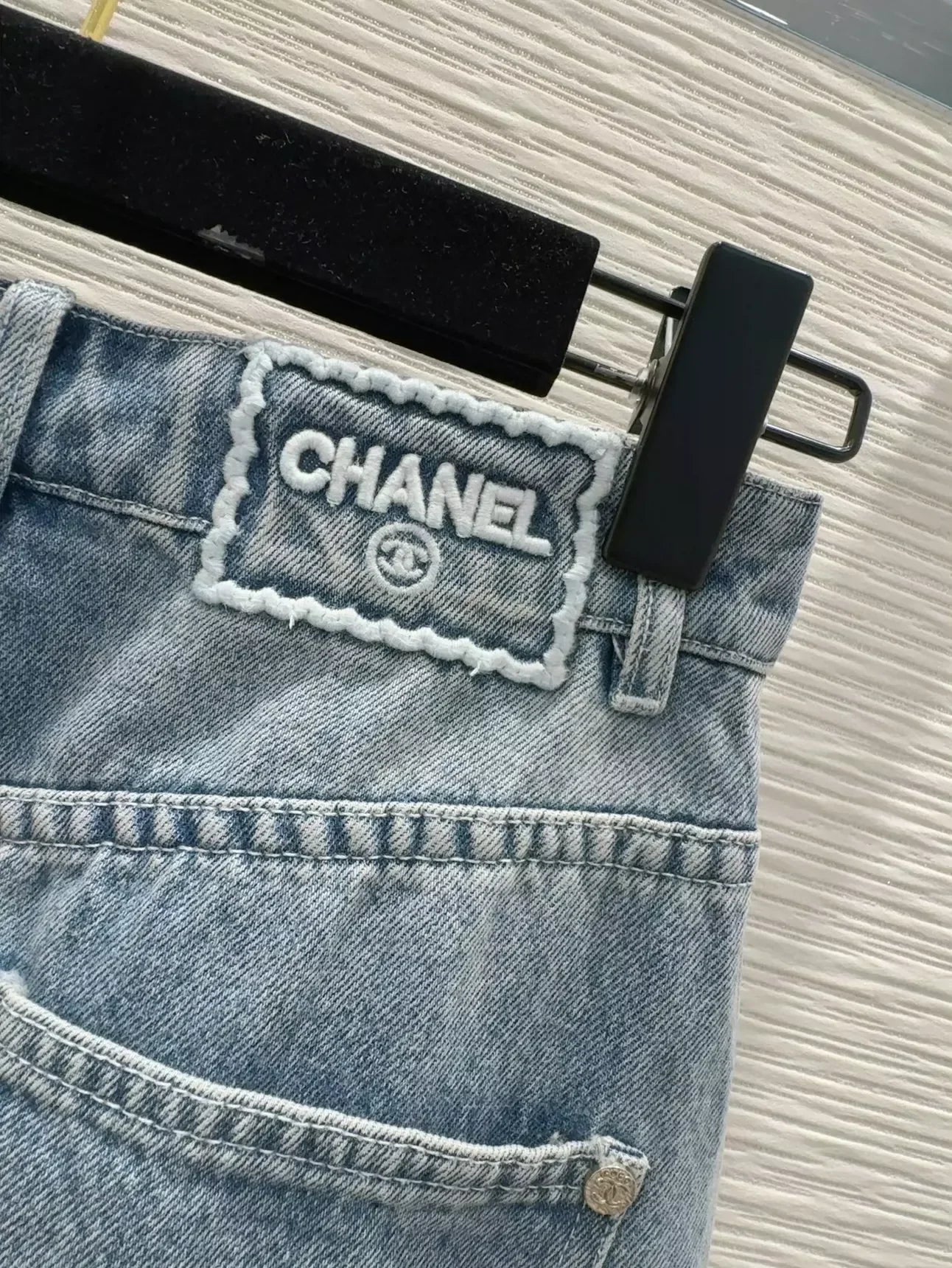 C 25 New Denim Half Skirt