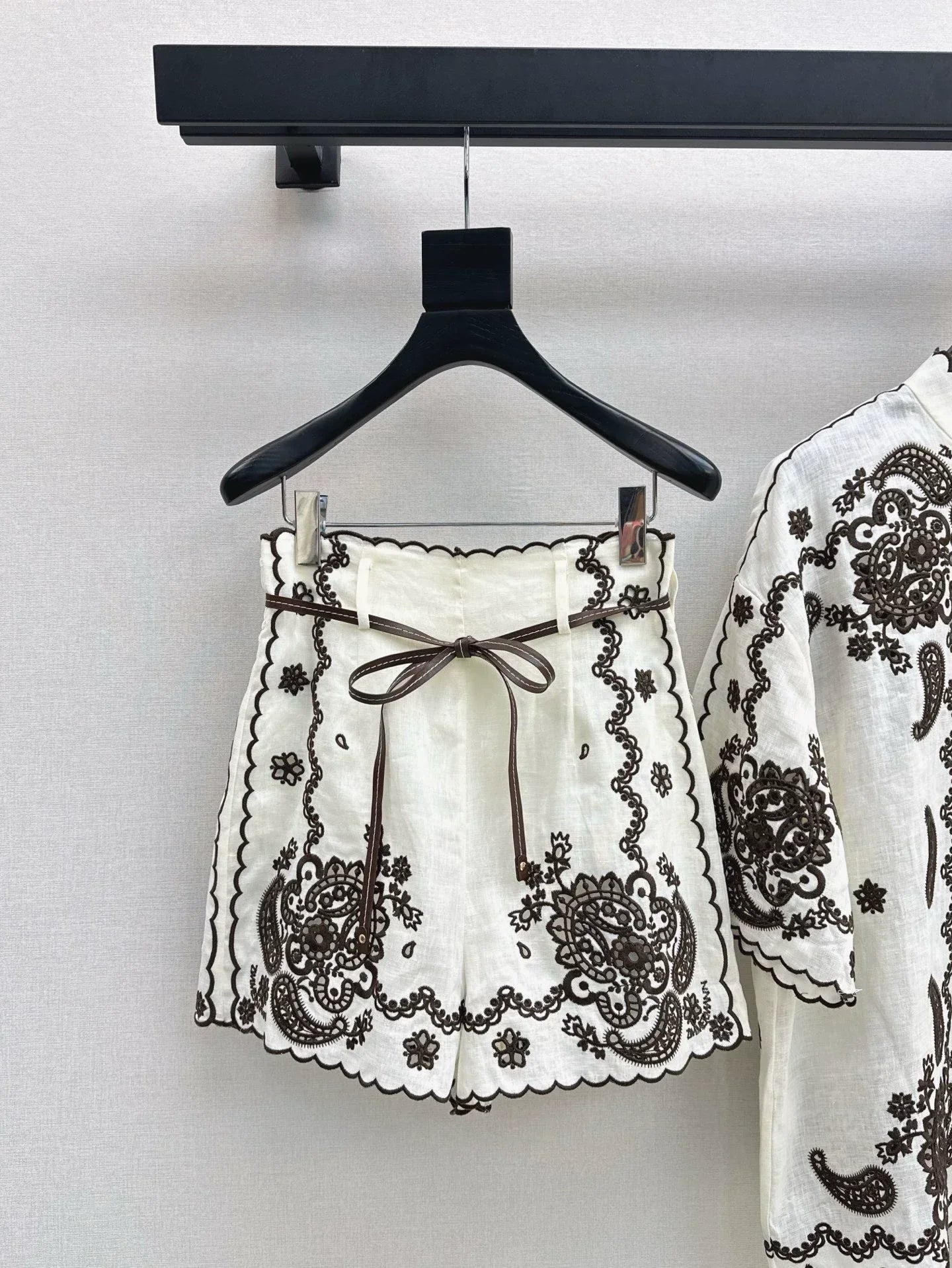 Z 25 Spring/Summer New Resort Set Printed Shirt + Shorts