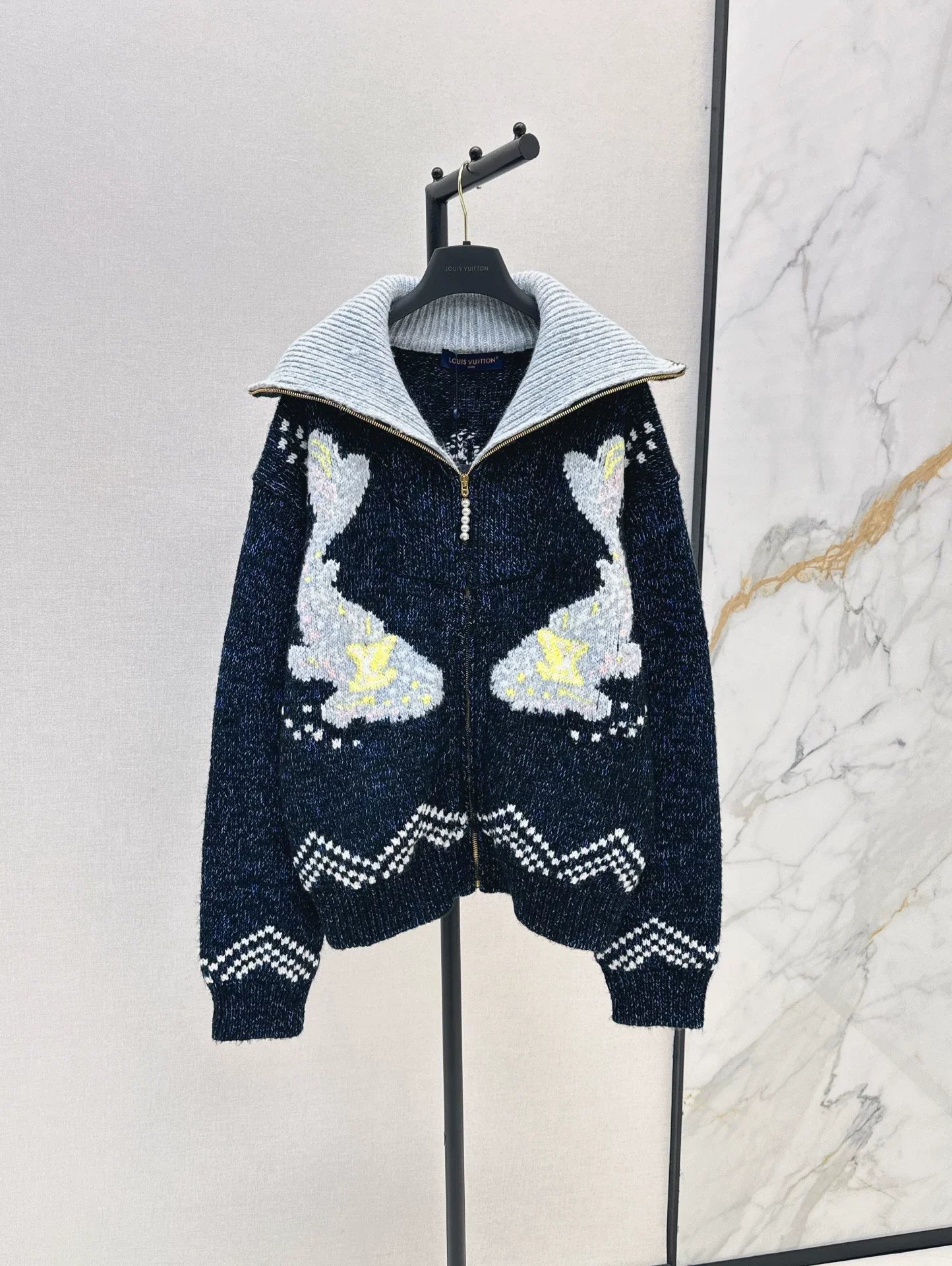 L 25 new cotton wool zipper jacket