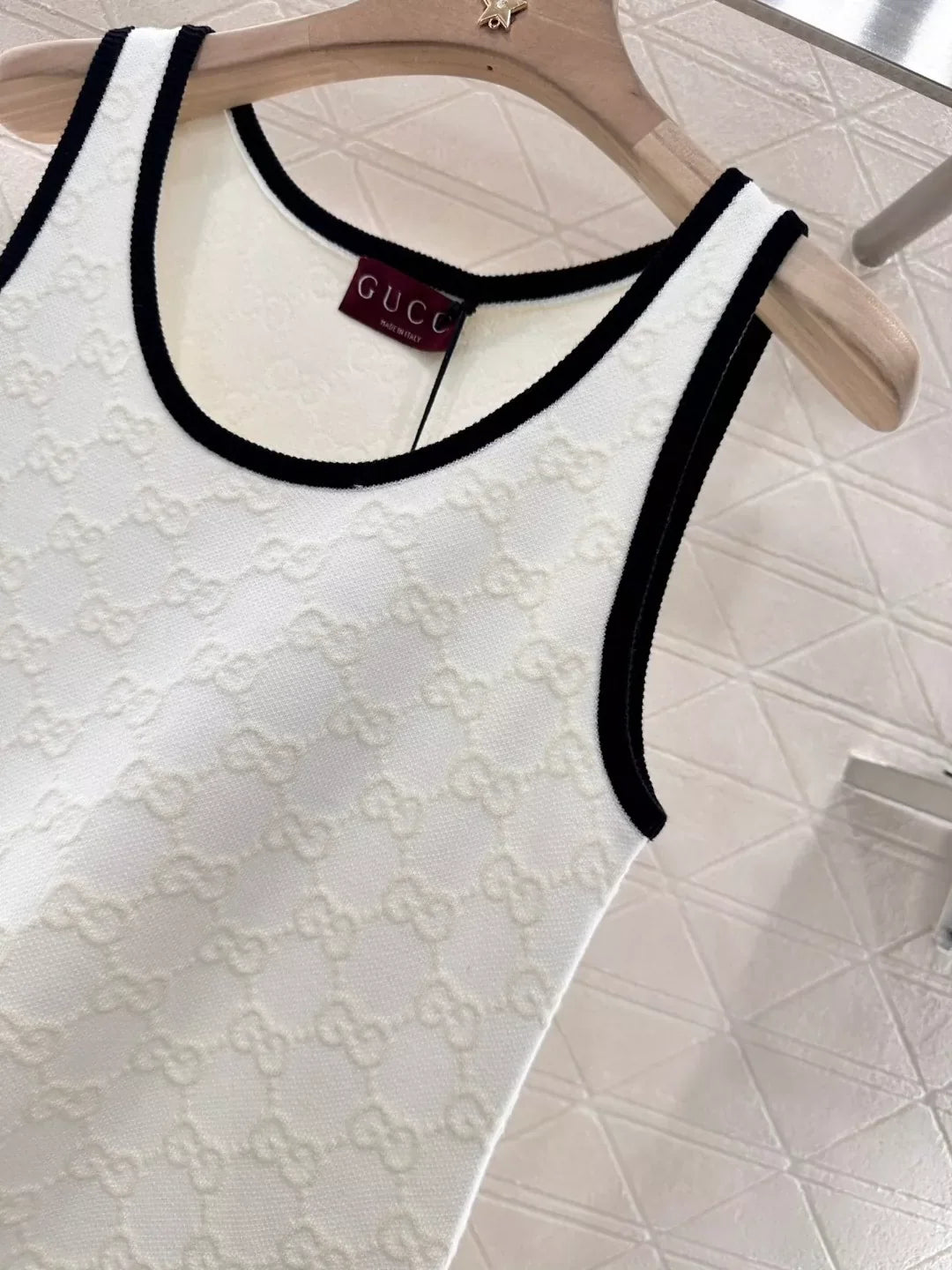 25 New jacquard knit tank dress