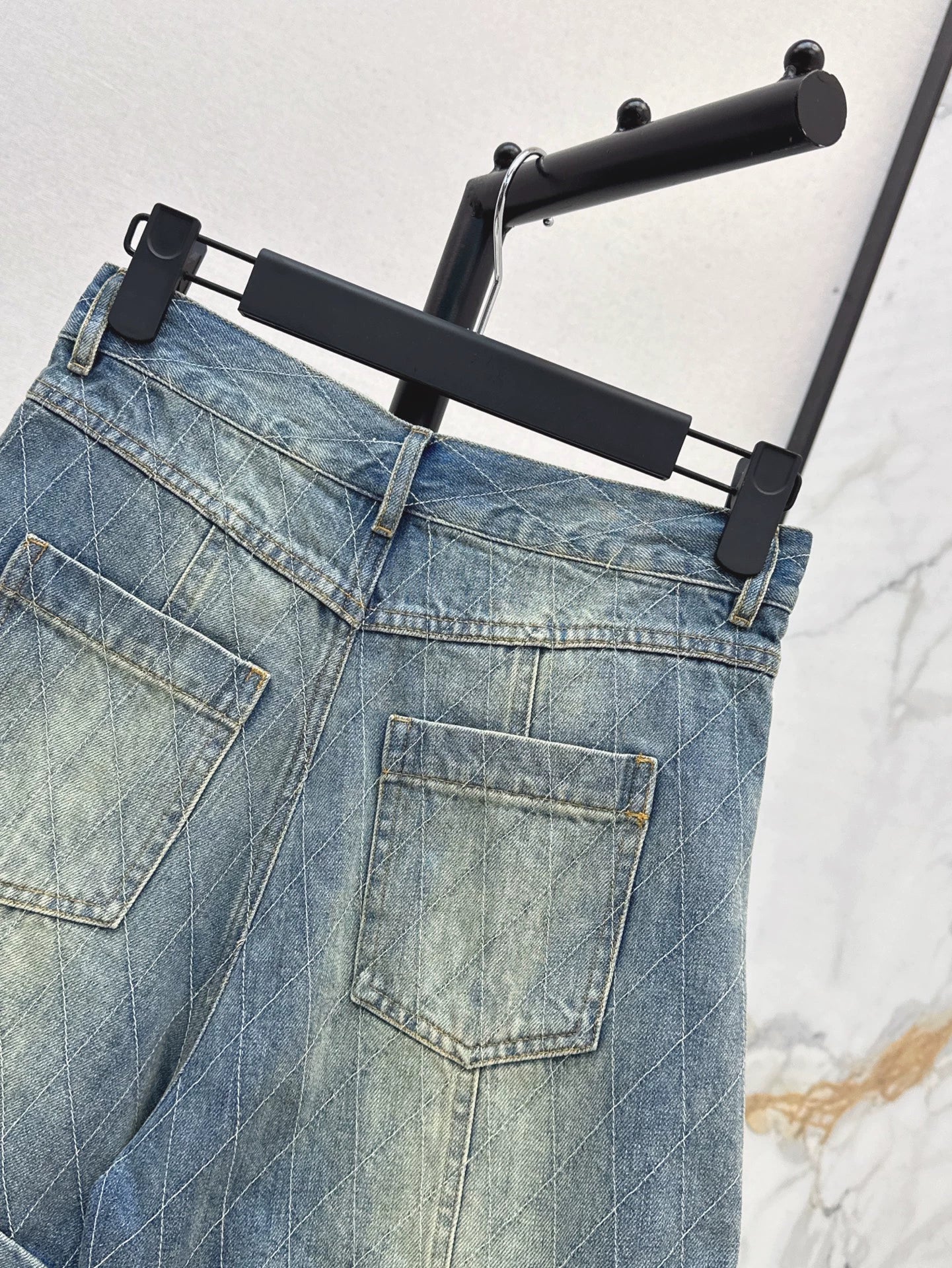 25 Spring/Summer New Denim Rolled-Up Shorts