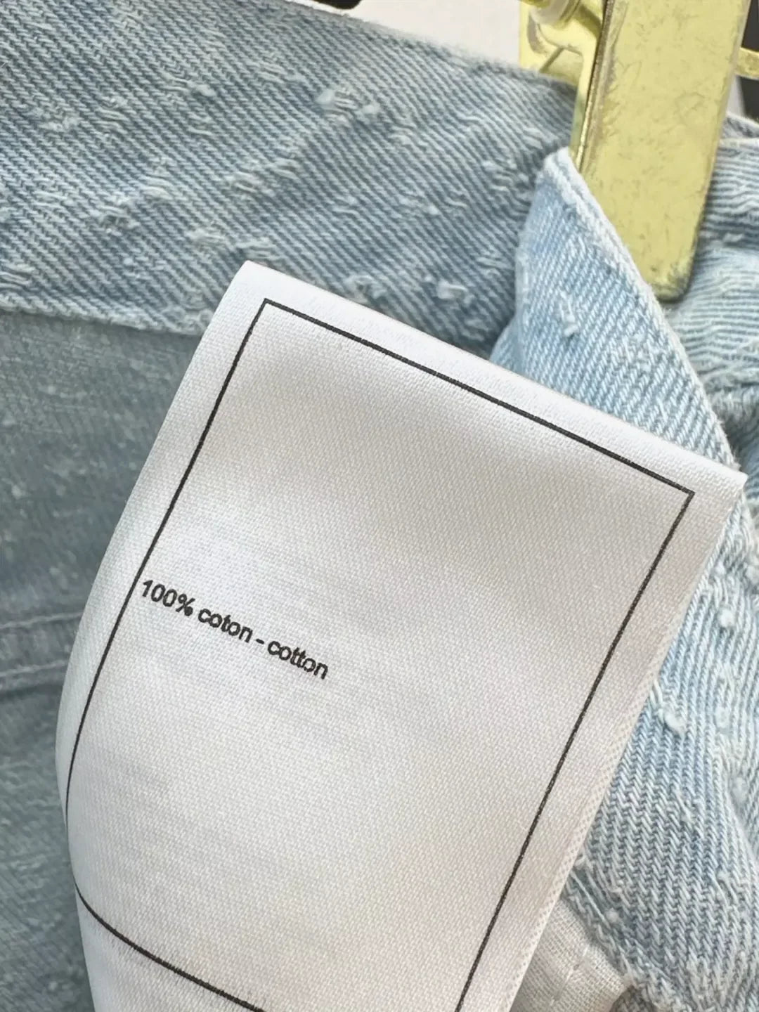 c 25 Spring/Summer Latest Custom Fabric Straight Leg Jeans